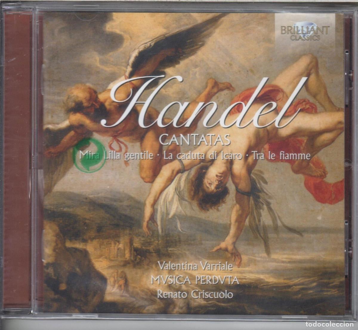 CD di Musica: Haendel : Cantatas Italianas. Varriale, Musica Perduta, Criscuolo Nuevo precintado