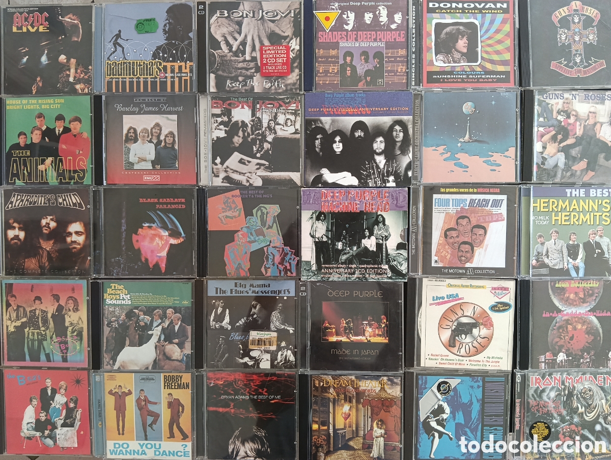 CDs de M&uacute;sica: Lote CDs pop rock internacional
