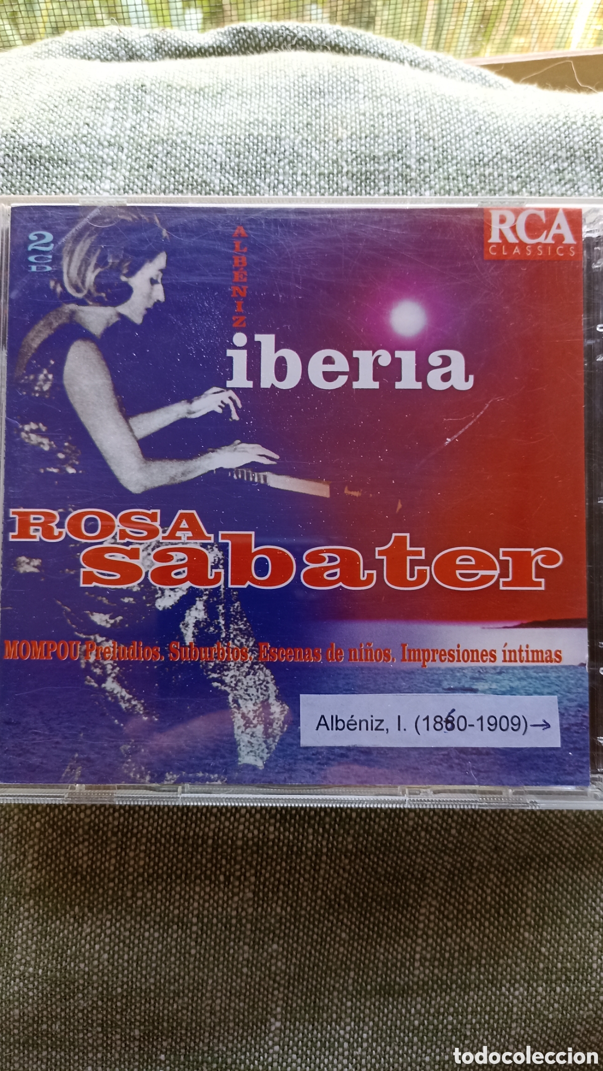 CDs de M&uacute;sica: 2CD Rosa Sabater: Alb&eacute;niz & Mompou (RCA Classics) Mint