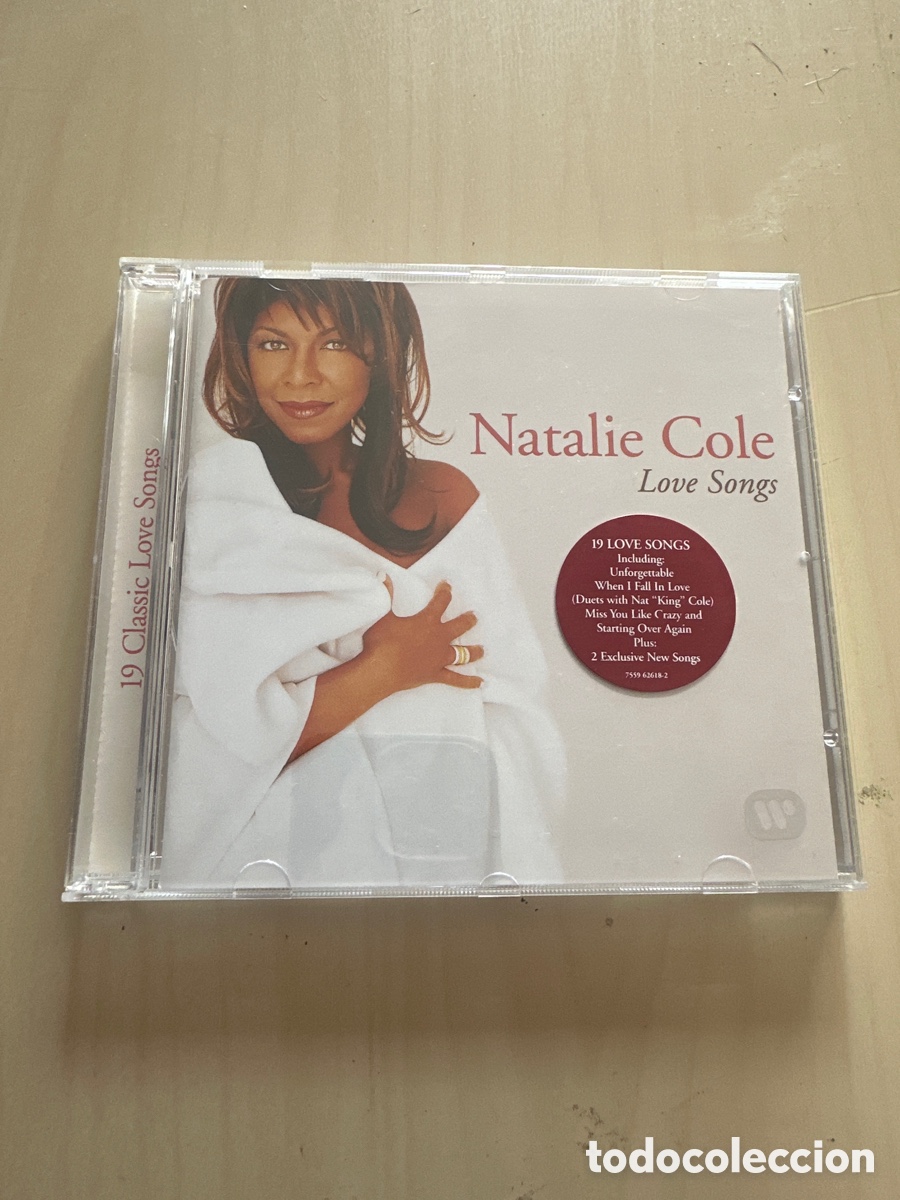 CDs de M&uacute;sica: Acd87 natalie cole love songs CD segunda mano