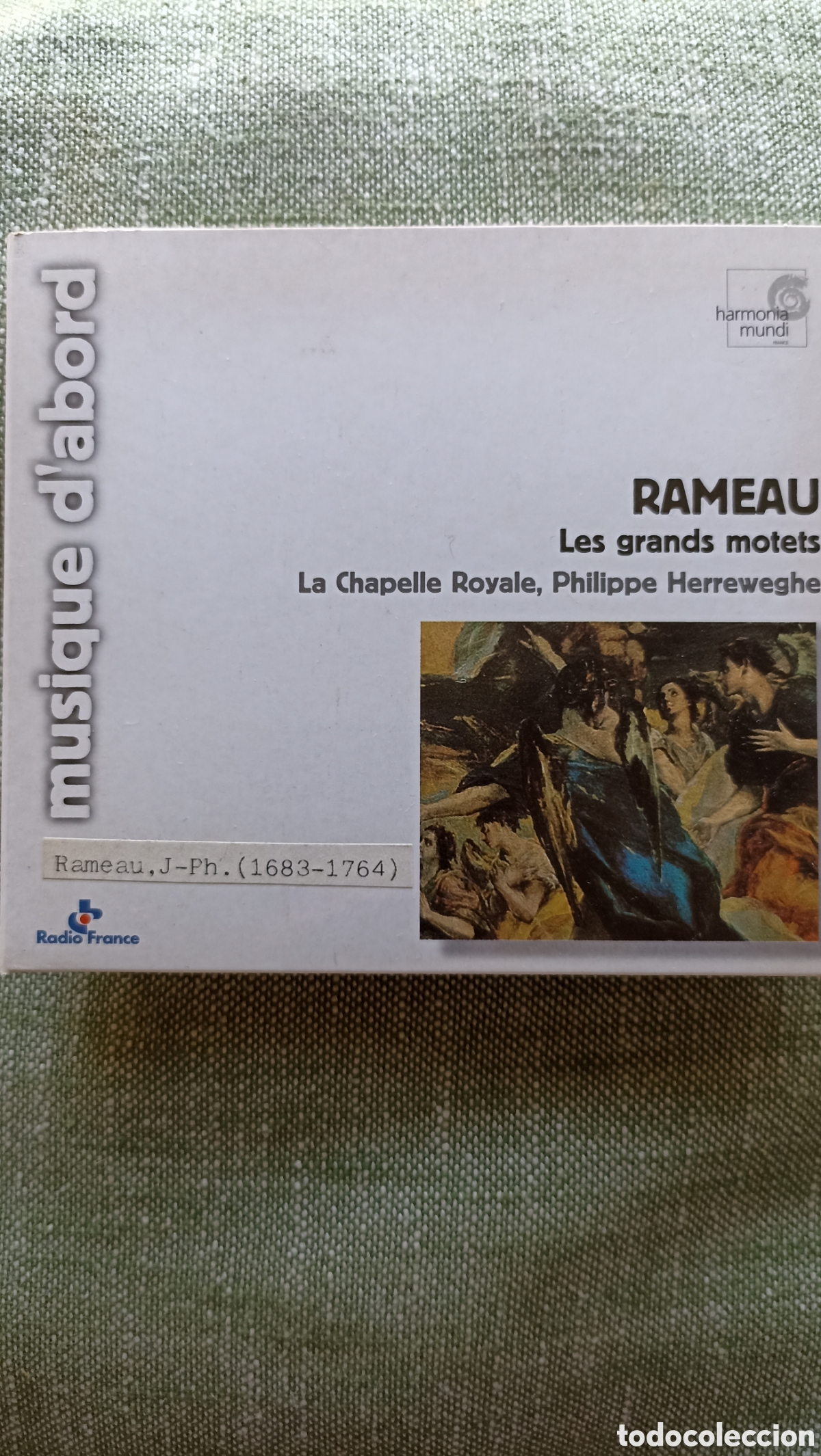 CDs de M&uacute;sica: &rdquo;Les Grands Motets&rdquo; de Jean-Philippe Rameau, i