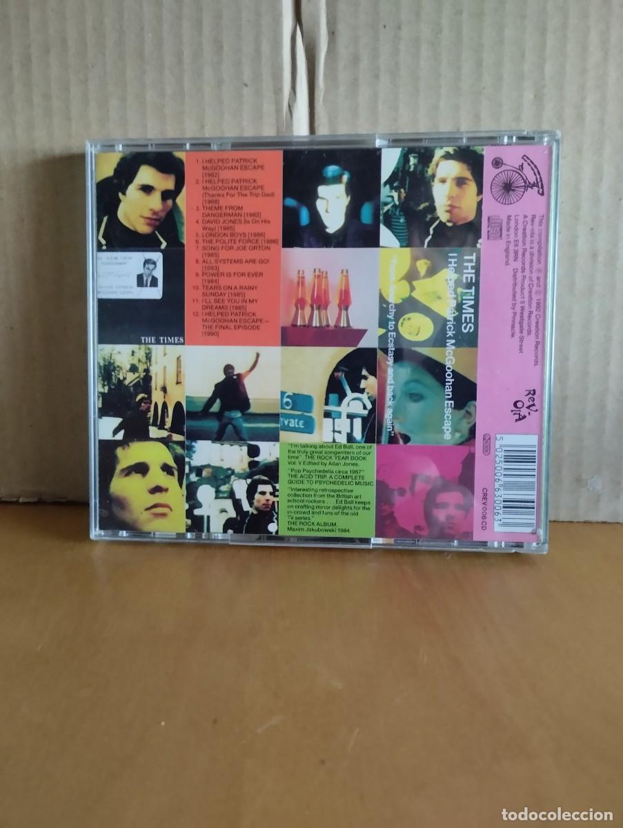 CDs de m&uacute;sica: THE TIMES ---- I HELPED PATRICK MCGOOHAN ESCAPE - Foto 2