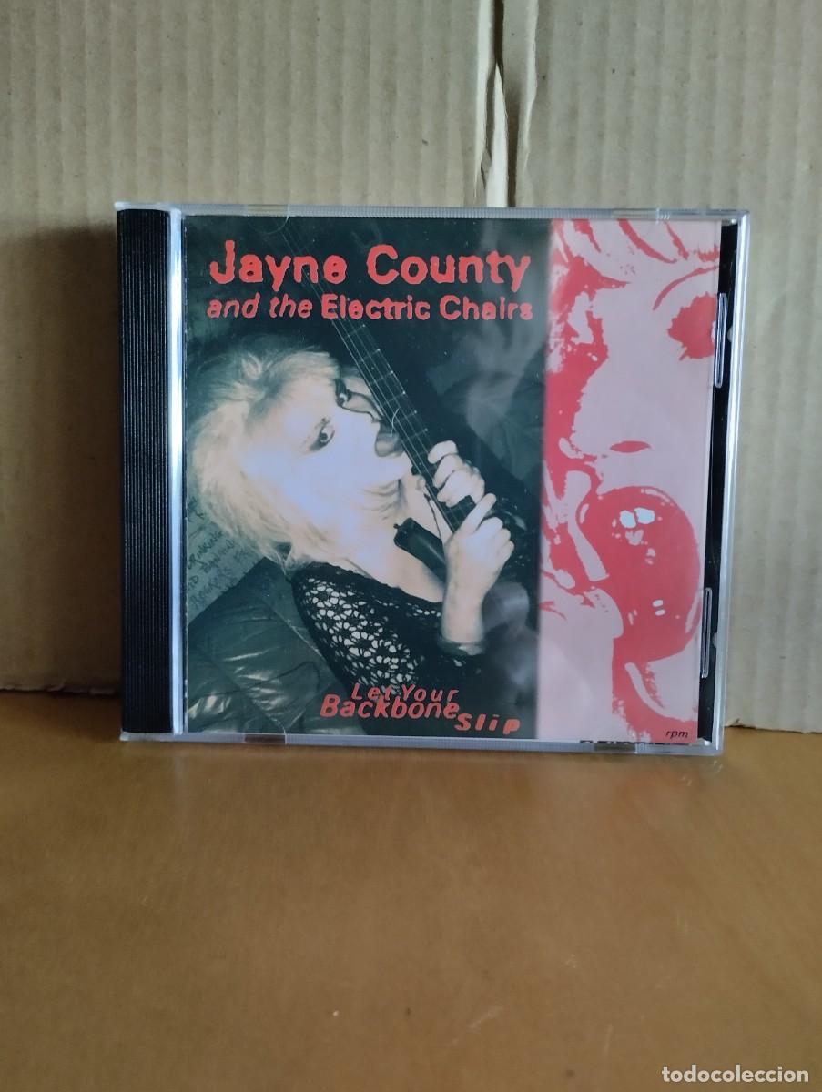 CDs de M&uacute;sica: JAYNE COUNTY AND THE ELECTRIC CHAIRS --- LET YOUR BACKBONE SLIP