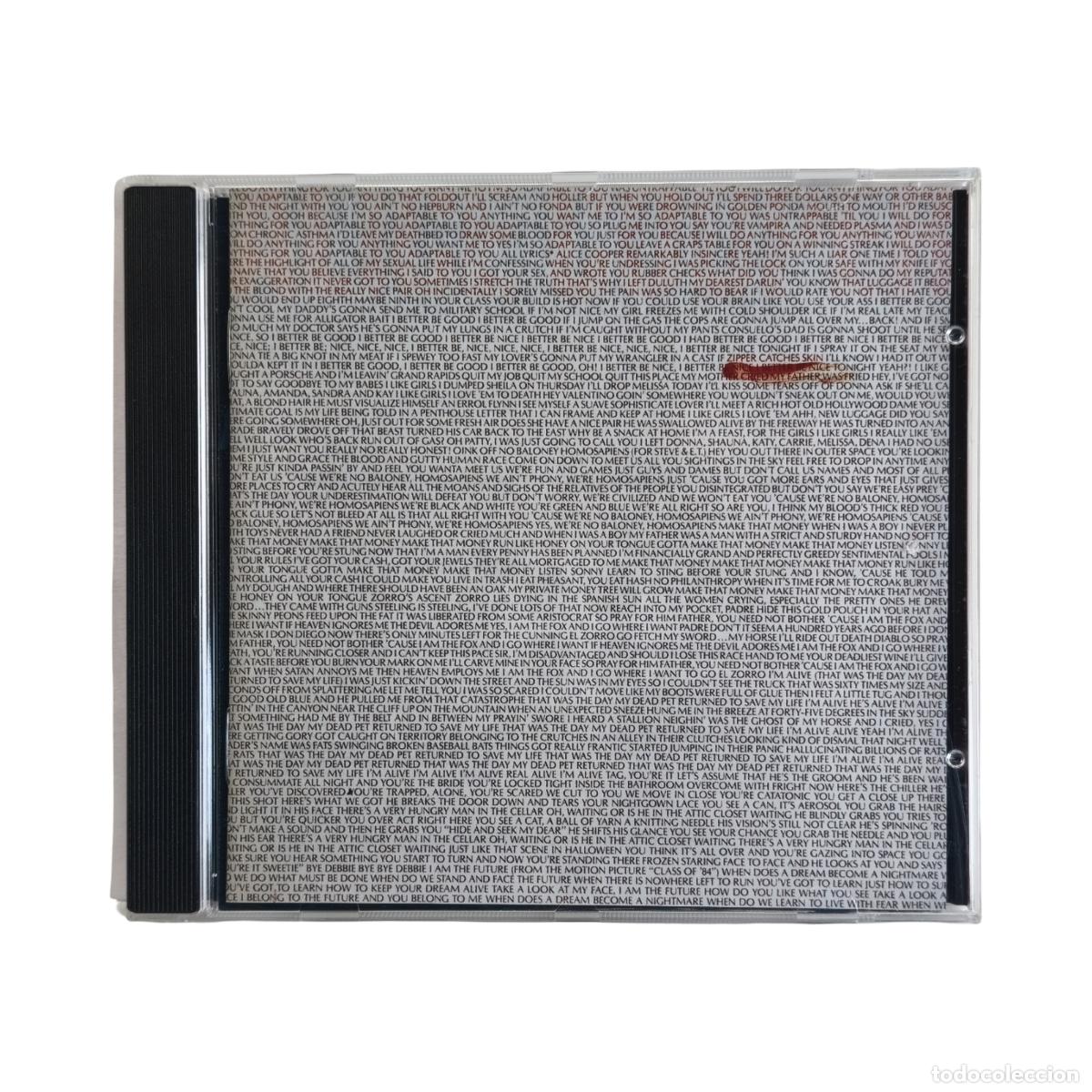 CD di Musica: ALICE COOPER - ZIPPER CATCHES SKIN