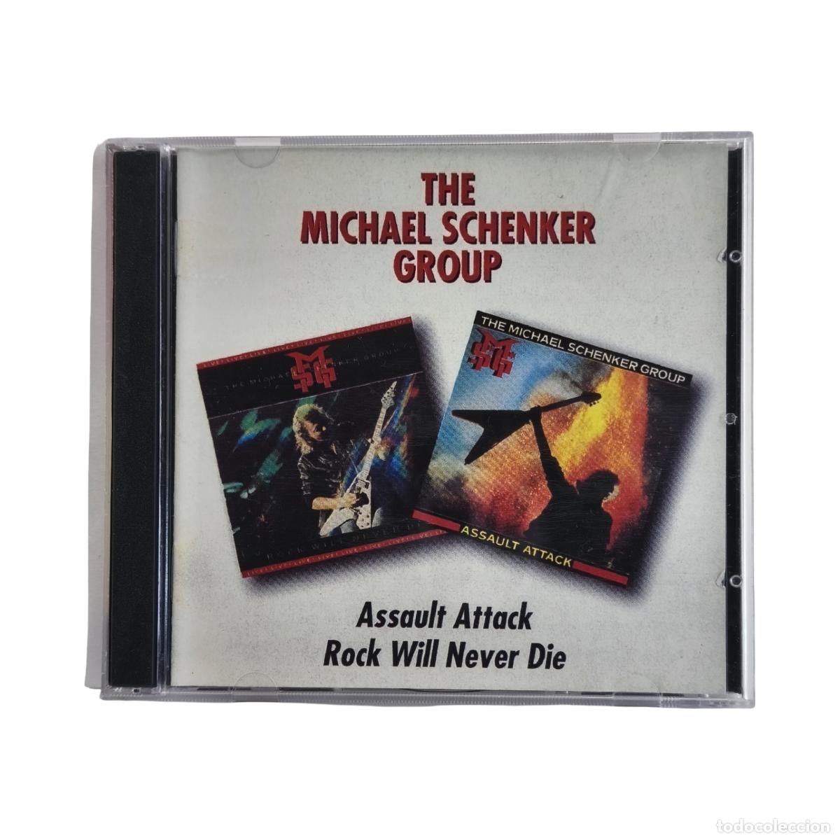 Music CDs: THE MICHAEL SCHENKER GROUP - ASSAULT ATTACK / ROCK WILL NEVER DIE