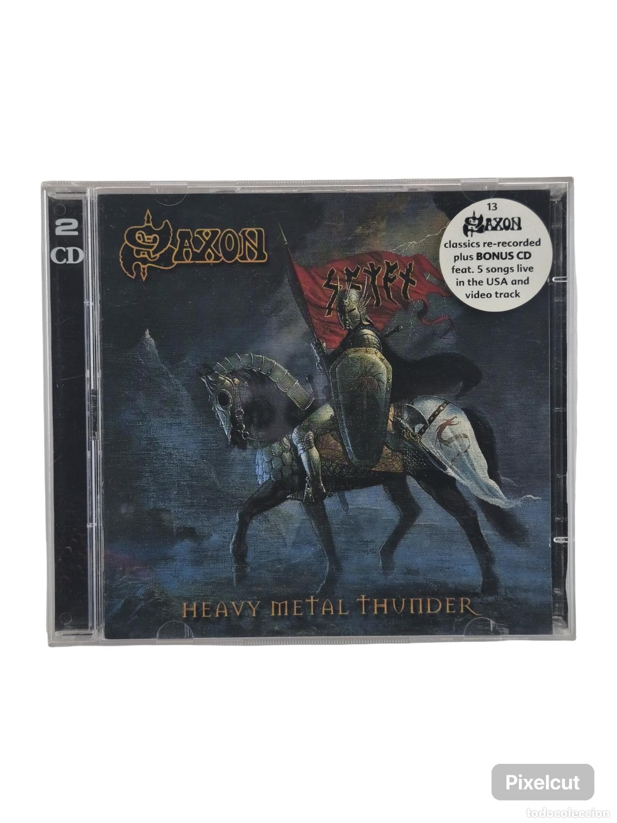 CDs de m&uacute;sica: SAXON - HEAVY METAL THUNDER - Foto 1
