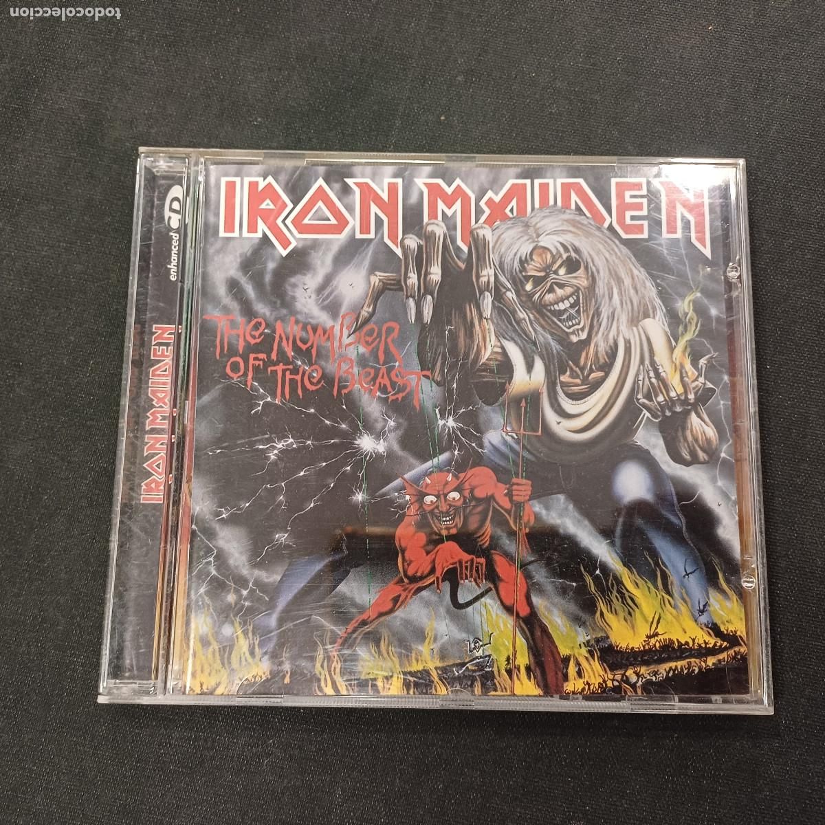 CDs de M&uacute;sica: IRON MAIDEN/THE NUMBER OF THE BEAST/CD METAL.