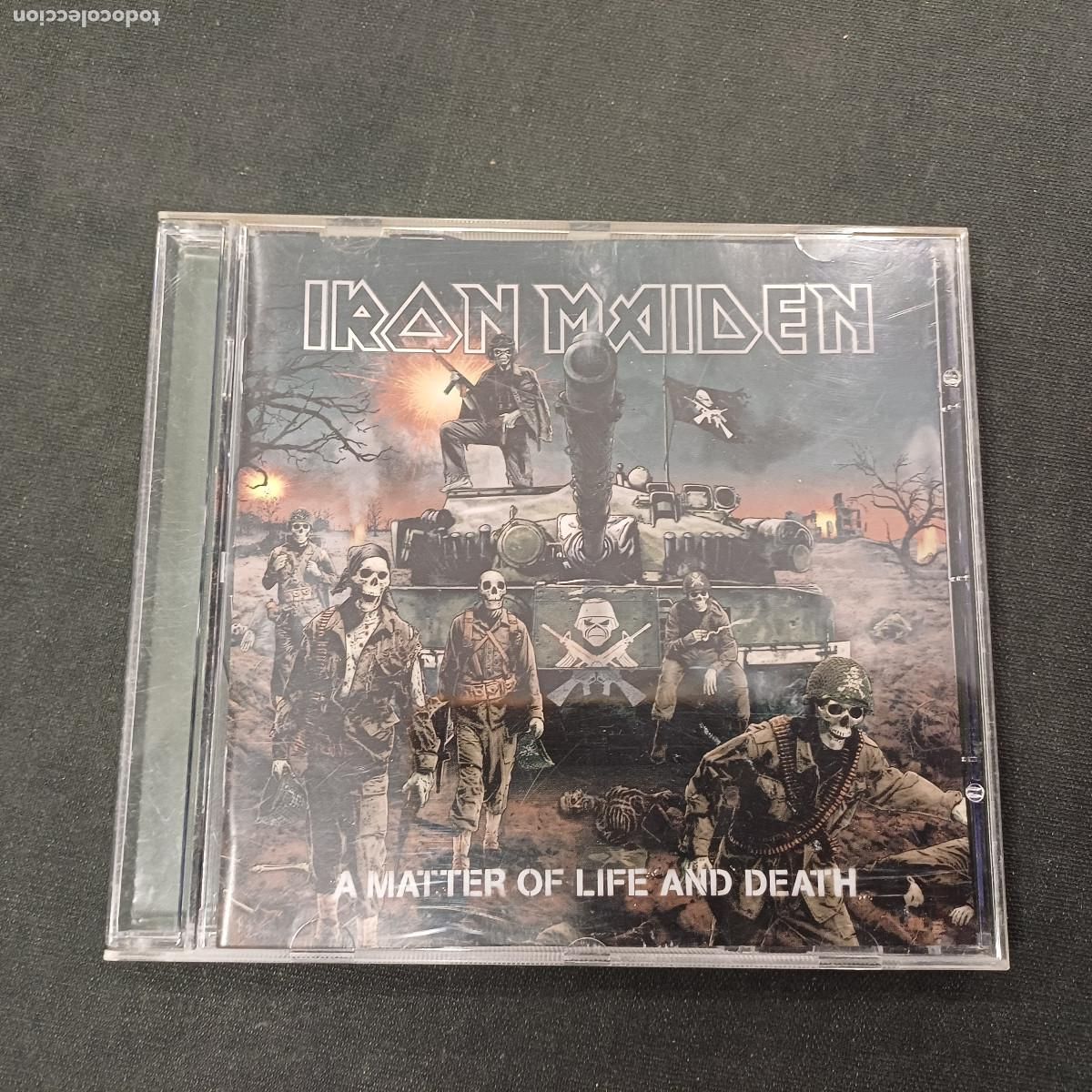 CDs de M&uacute;sica: IRON MAIDEN/A MATTER OF LIFE AND DEATH/CD METAL.