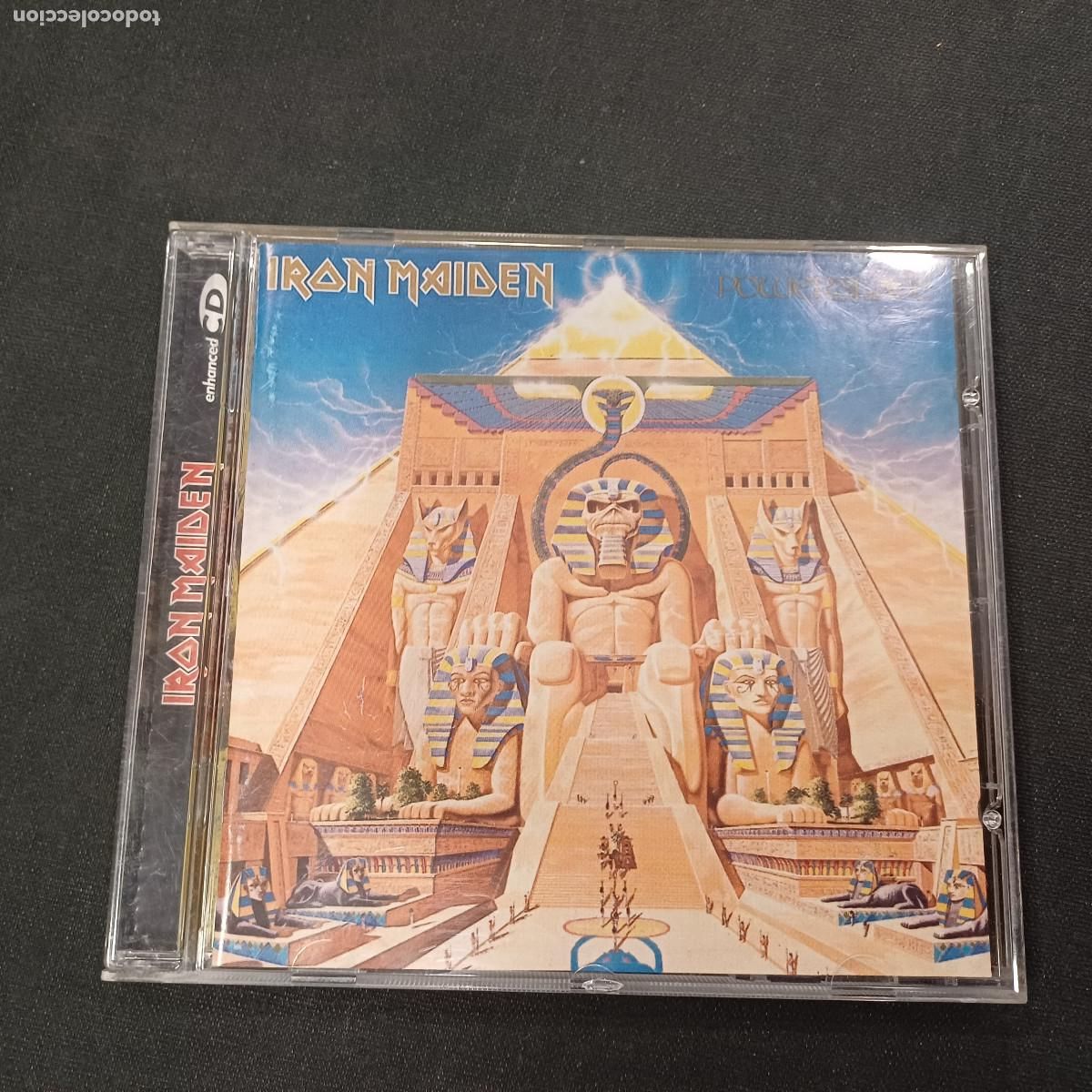 CDs de M&uacute;sica: IRON MAIDEN/POWERSLAVE/CD METAL.