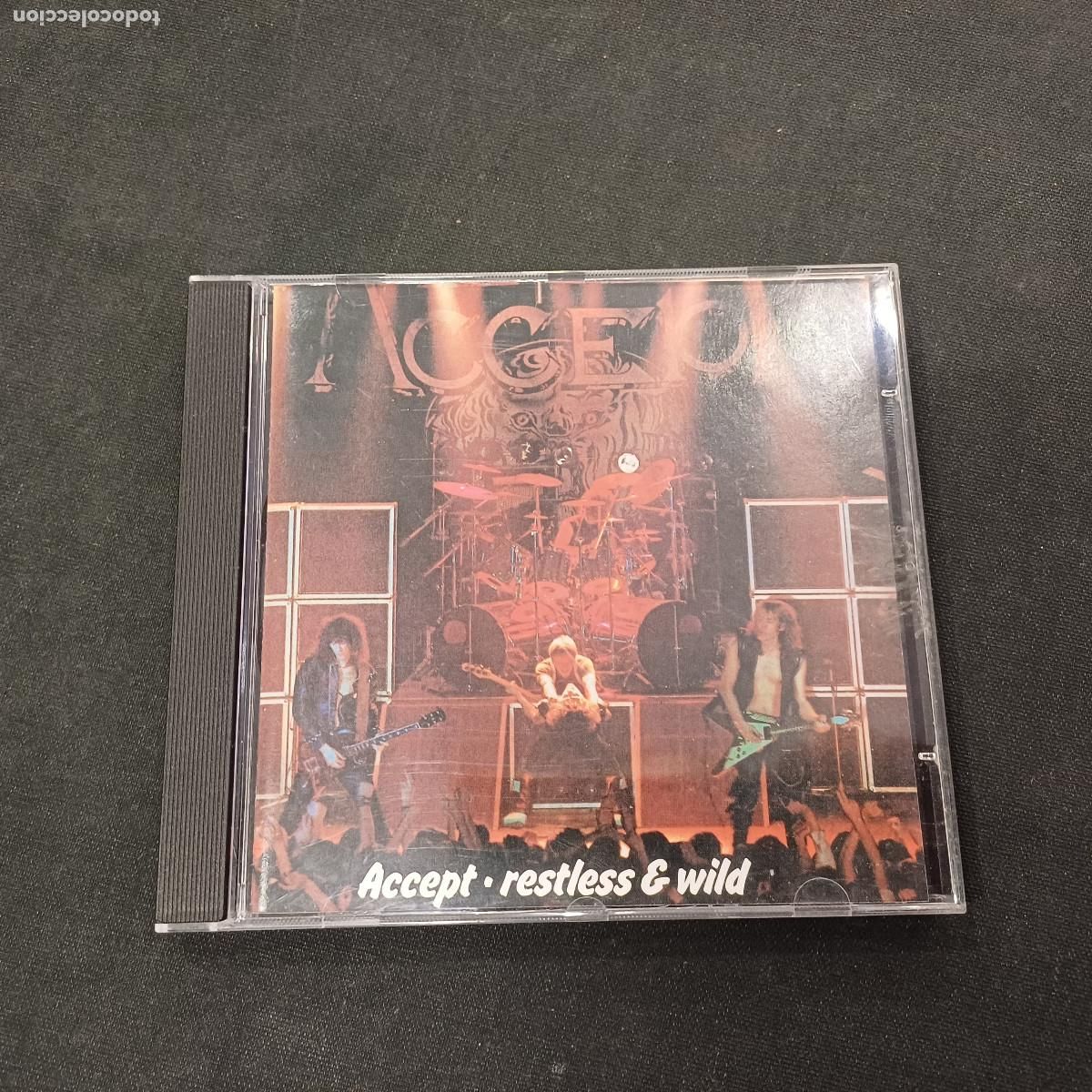 CDs de M&uacute;sica: ACCEPT/RERSTLESS & WILD/CD METAL.