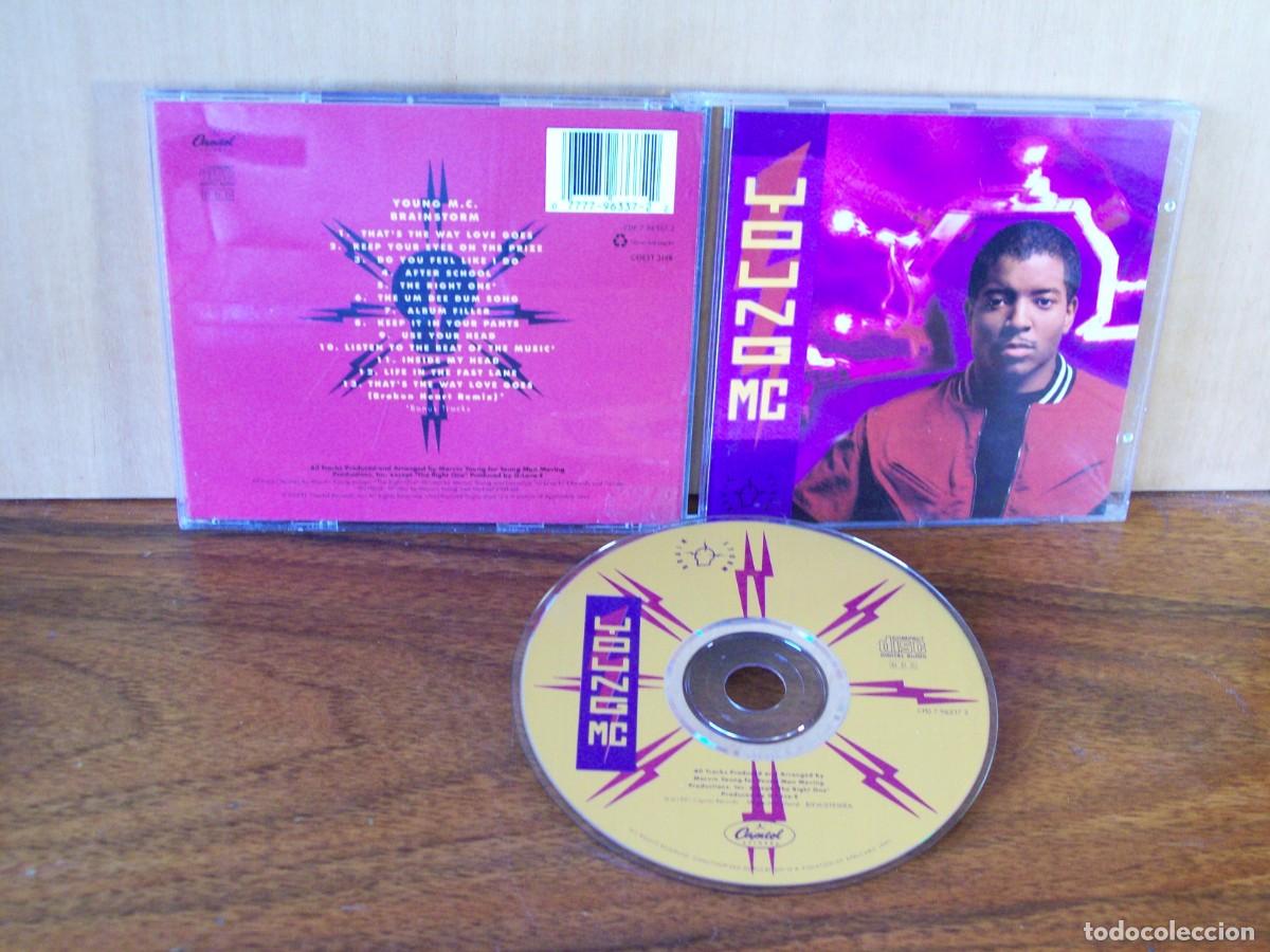 CDs de m&uacute;sica: YOUNG MC - BRAINSTORM - CD - Foto 1