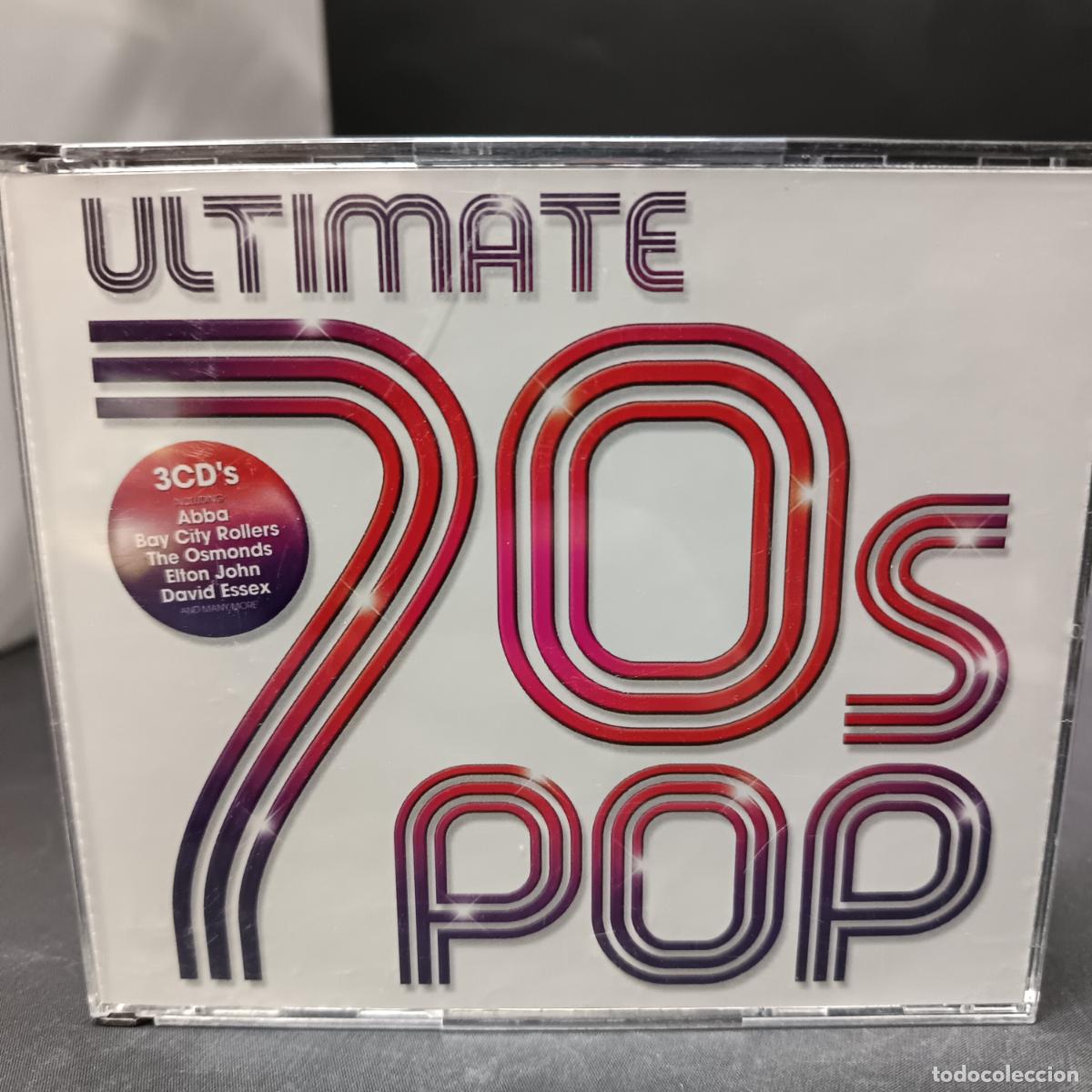 CDs de M&uacute;sica: Ultimate 70s 3CD: ABBA, ELTON JOHN, HOT CHOCOLATE, THE JACKSON 5, CHICAGO, LEO SAYER, ALICE COOPER
