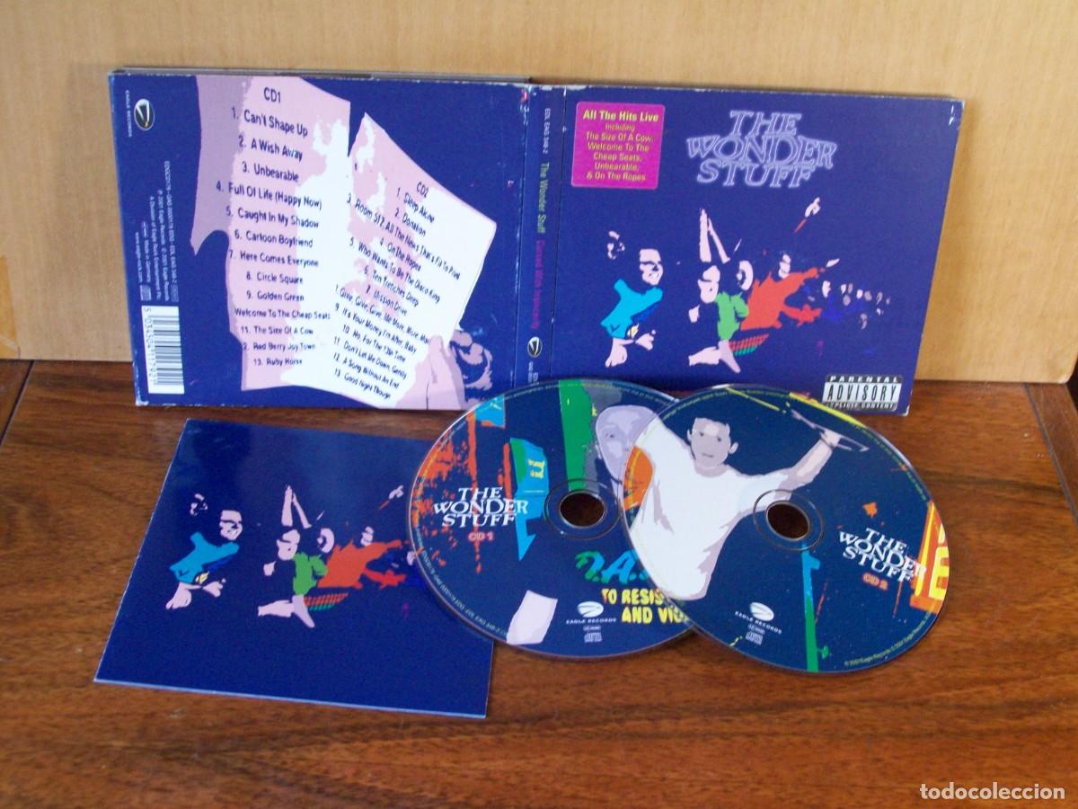 CDs de M&uacute;sica: THE WONDER STUFF - CURSED WITH INSINCERITY - DOBLE CD DIGIPACK CON LIBRETO