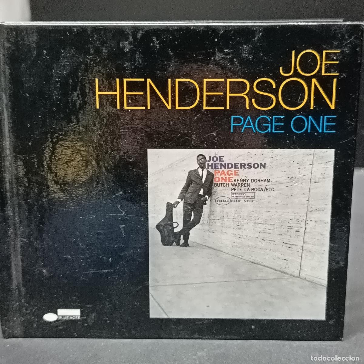 CDs de M&uacute;sica: JOE HENDERSON, PAGE ONE. CD + libro