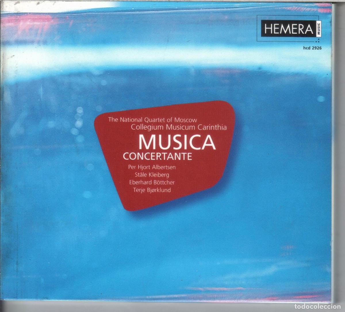 CDs de M&uacute;sica: Musica Concertante. Albertsen, Kleiberg, B&ouml;ttcher, Bj&oslash;rklund Nuevo precintado