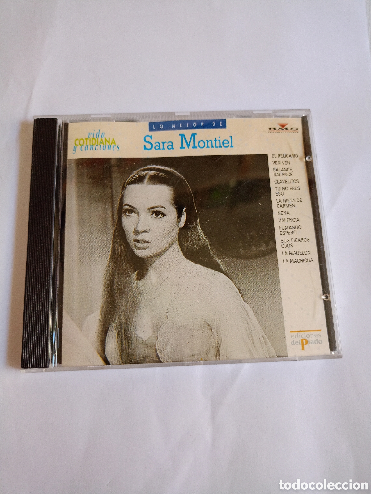 CDs de M&uacute;sica: Lo mejor de Sara Montiel - El &uacute;timo cupl&eacute;'. &Eacute;xitos. 12 temas. Ediciones del Prado. 1990. Original cd