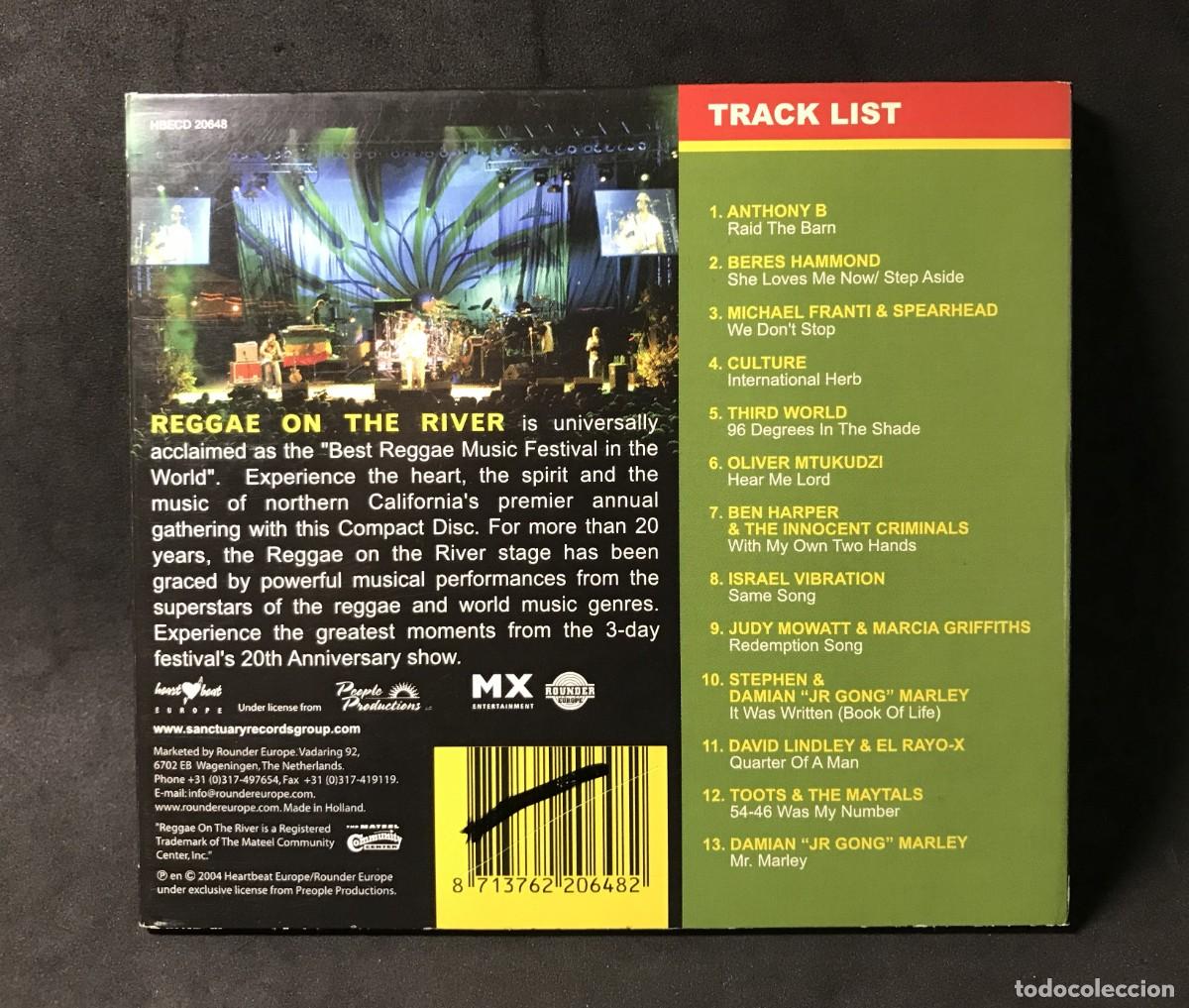 CDs de m&uacute;sica: Reggae On The River Live - CD Digipack - Real Authentic Sound - Foto 2