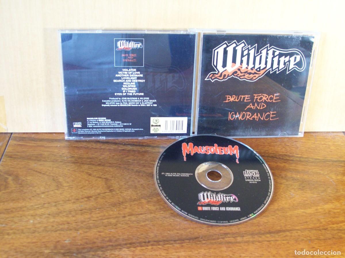 CDs de m&uacute;sica: WILDFIRE - BRUTE FORCE AND IGNORANCE - CD - Foto 1