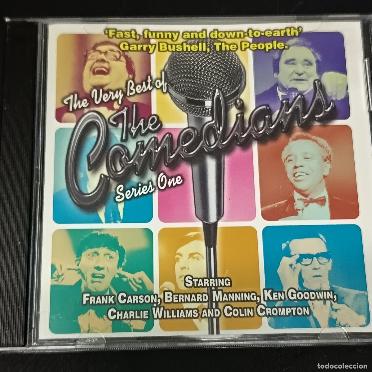 CDs de M&uacute;sica: The very best of THE COMEDIANS. Frank CArson, Bernard Manning, KEn Goodwin, Charlie Williams and Col