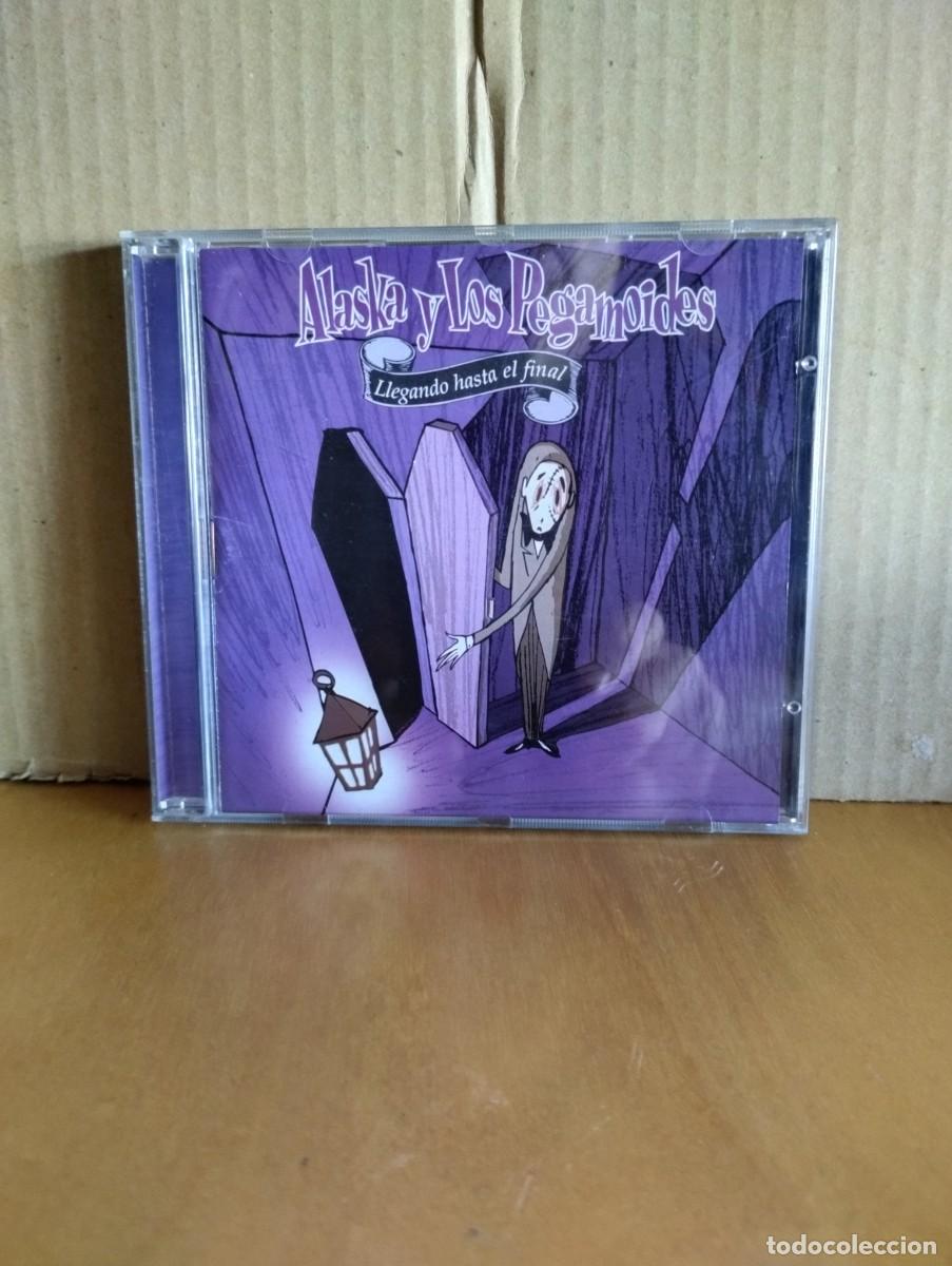 CDs de m&uacute;sica: ALASKSA Y LOS PEGAMOIDES ---- LLEGANDO HASTA EL FINAL - Foto 1