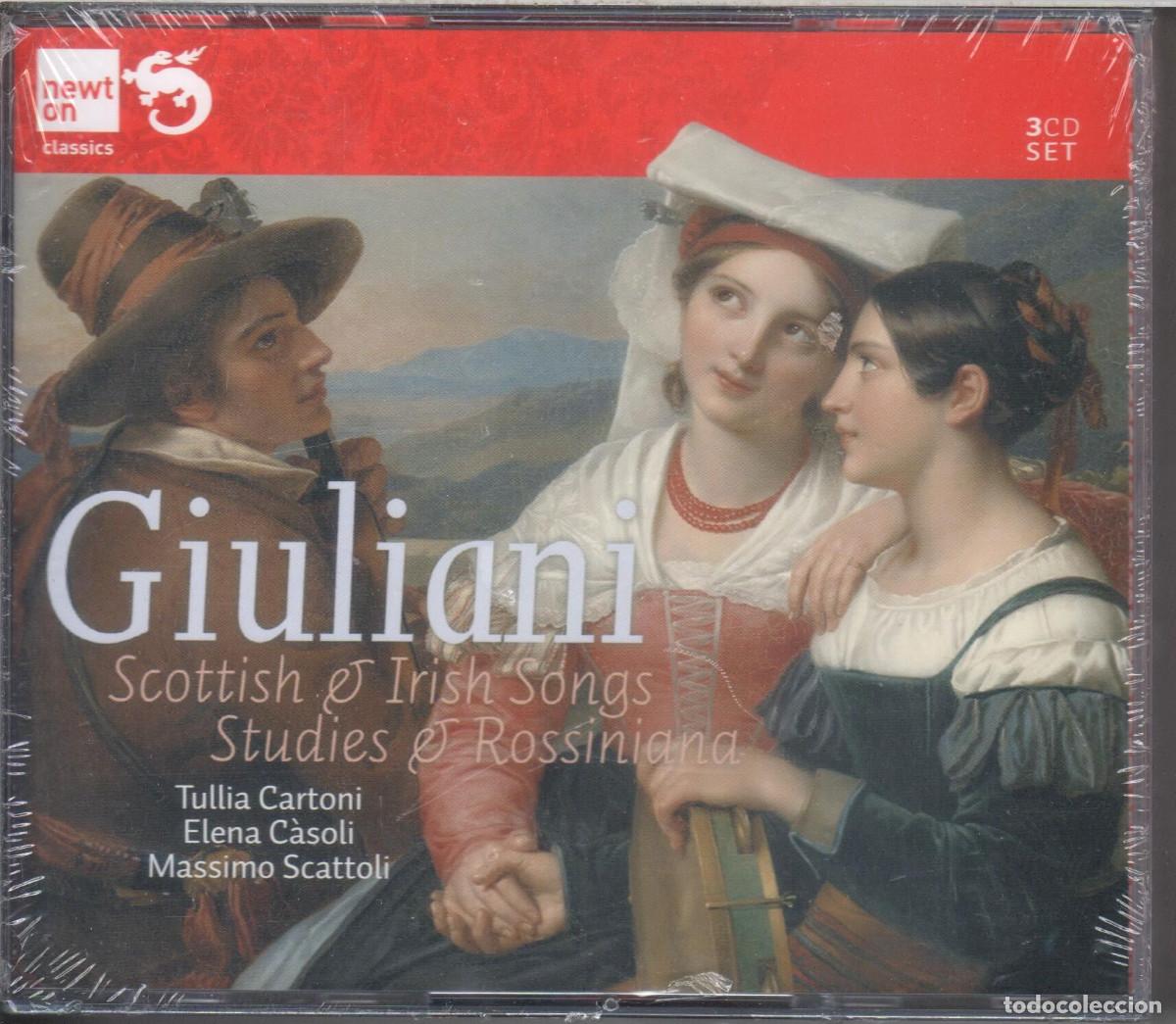 Musik-CDs: Giuliani: Obras para guitarra 3 CDs Nuevo precintado