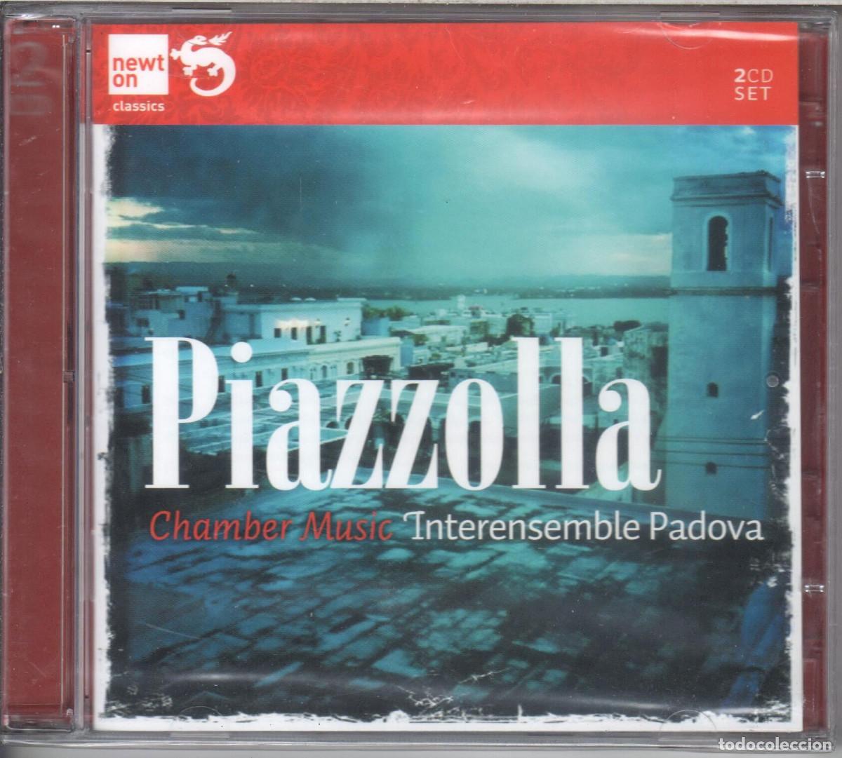 CD di Musica: Piazzolla. M&uacute;sica de c&aacute;mara 2 CDs Interensemble Padova Nuevo precintado