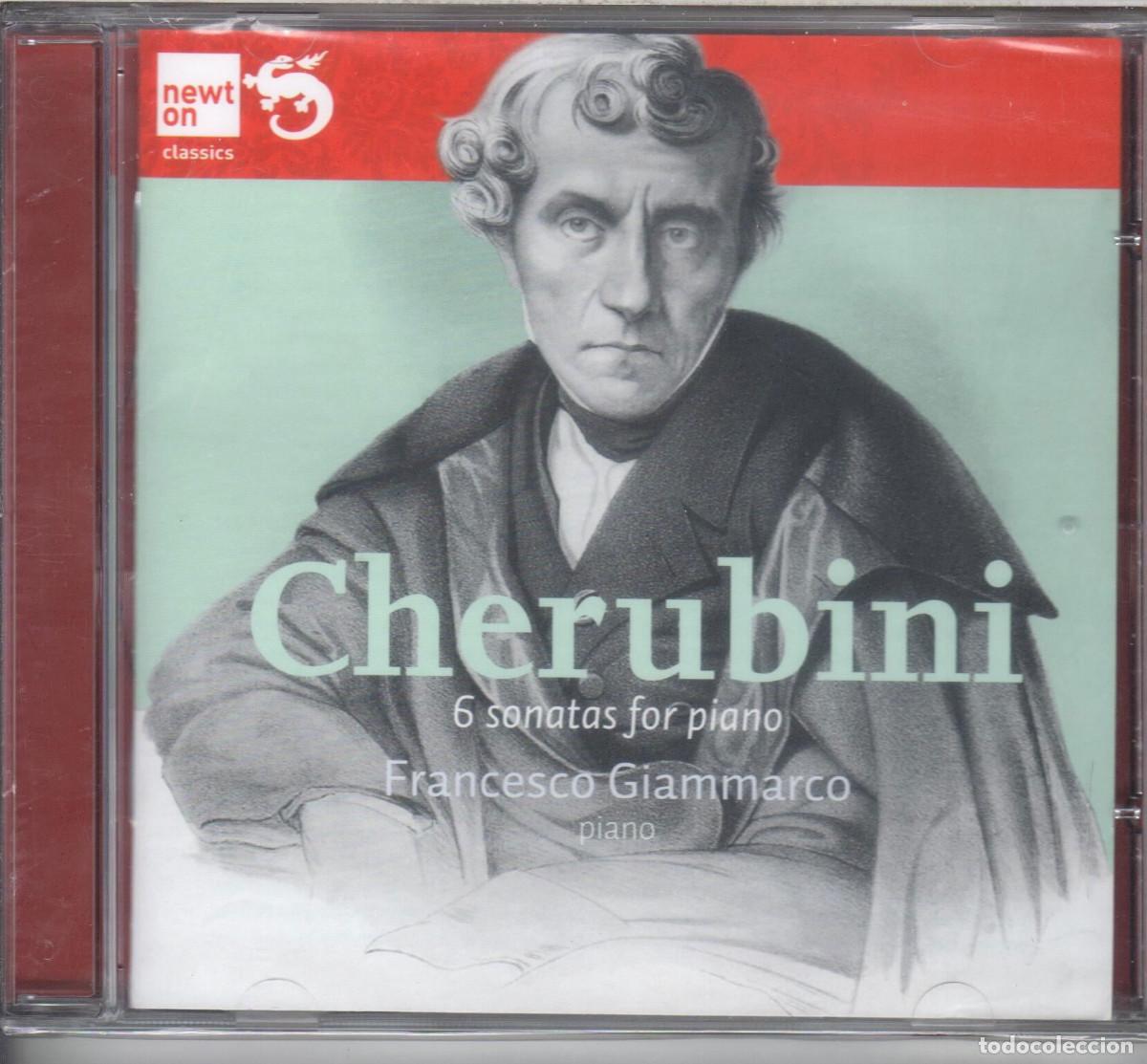 CD de M&uacute;sica: Cherubini: Sonatas para piano Francesco Giammarco Nuevo precintado