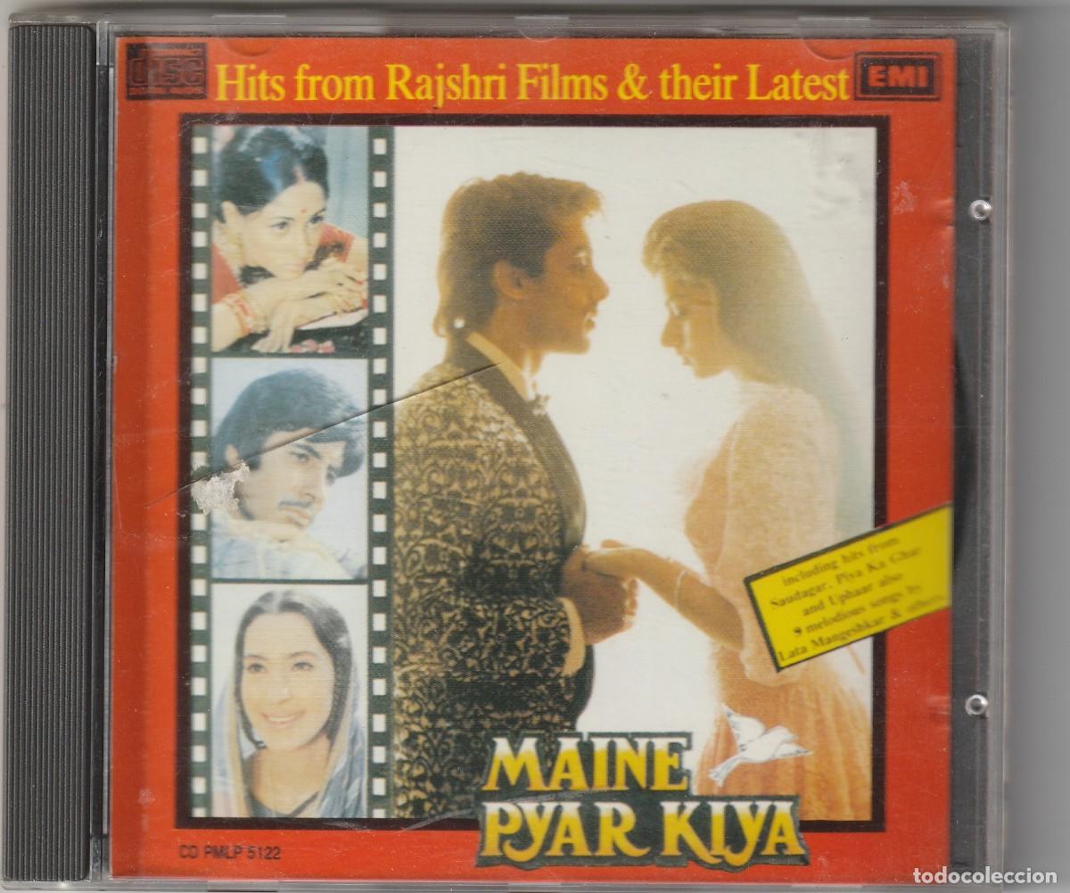 CDs de M&uacute;sica: HITS FROM RAJSHRI FILMS & THEIR LATEST - MAINE PYAR KIYA (CD EMI 1989) BOLLYWOOD
