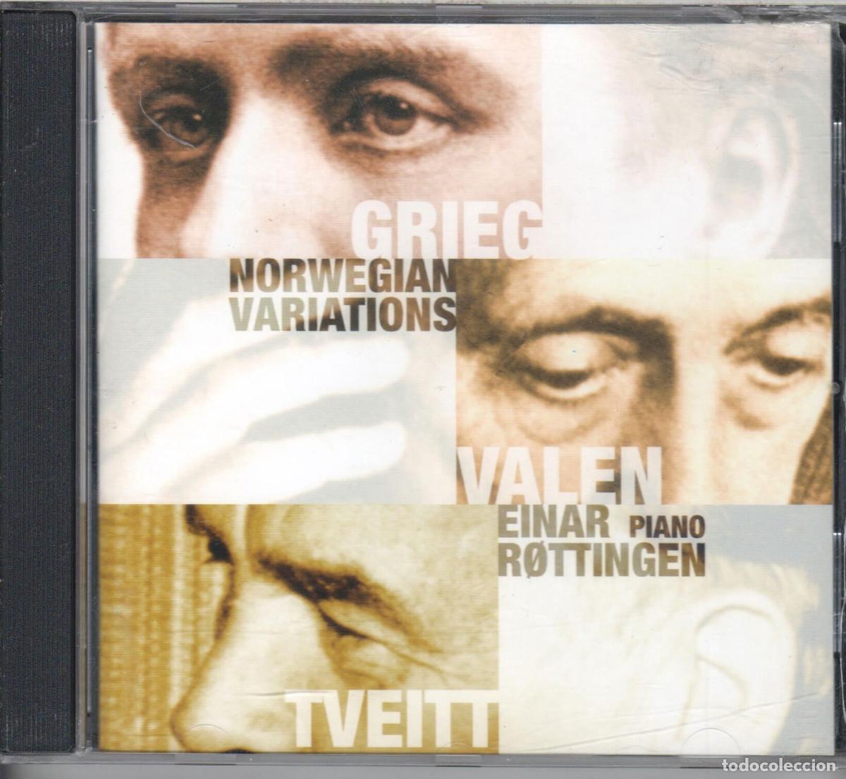 CD di Musica: Variaciones noruegas, Obras para piano de Valen, Grieg y Tveitt Nuevo precintado
