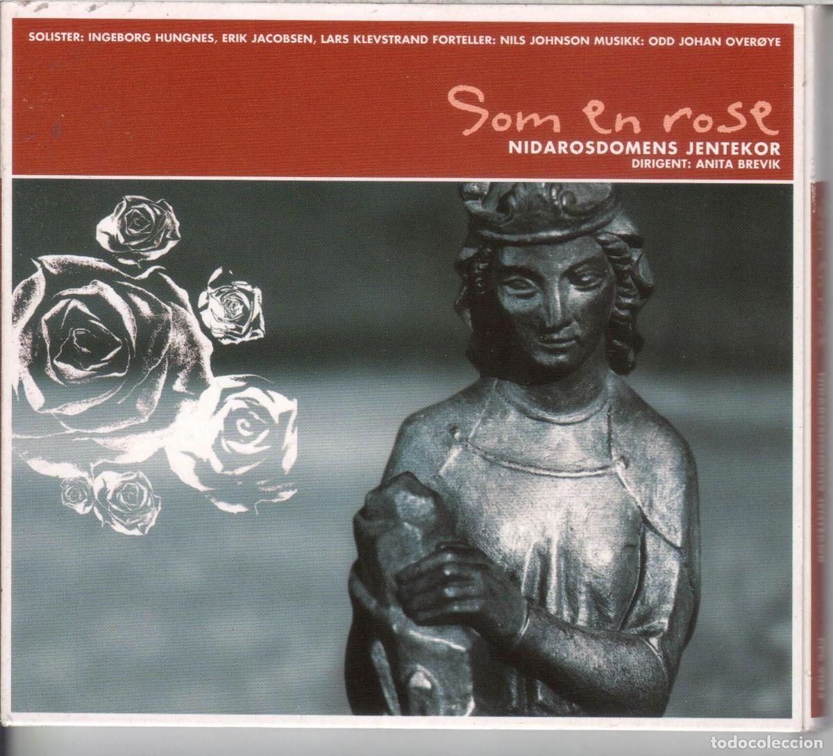 Music CDs: Som En Rose (Como una rosa). Nidarosdomens Jentekor. Anita Brevik Nuevo precintado