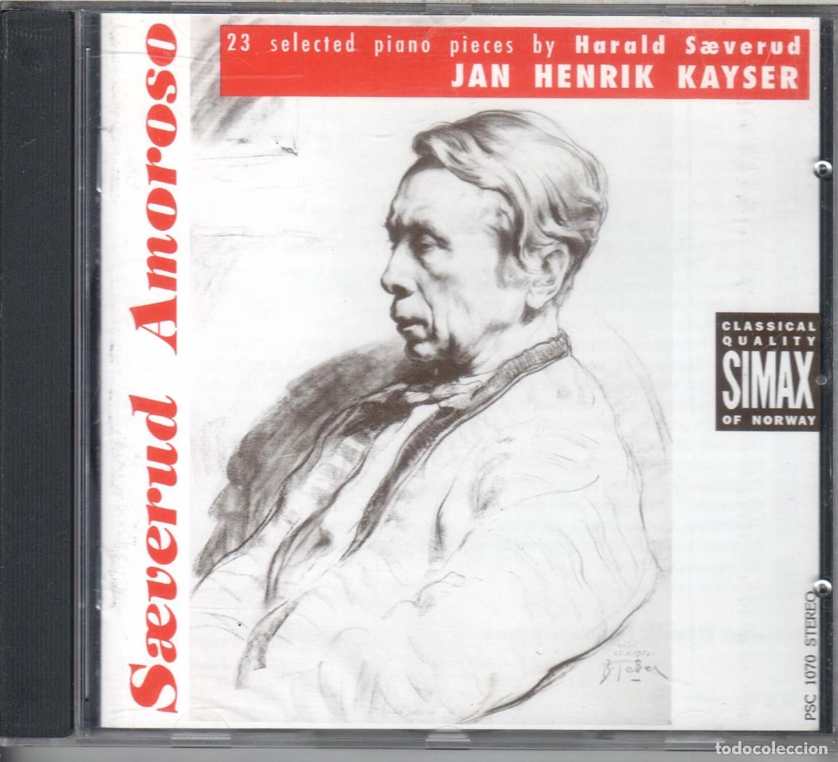 CD de M&uacute;sica: Harald S&aelig;verud: Obras para piano Jan Henrik Kayser Nuevo precintado