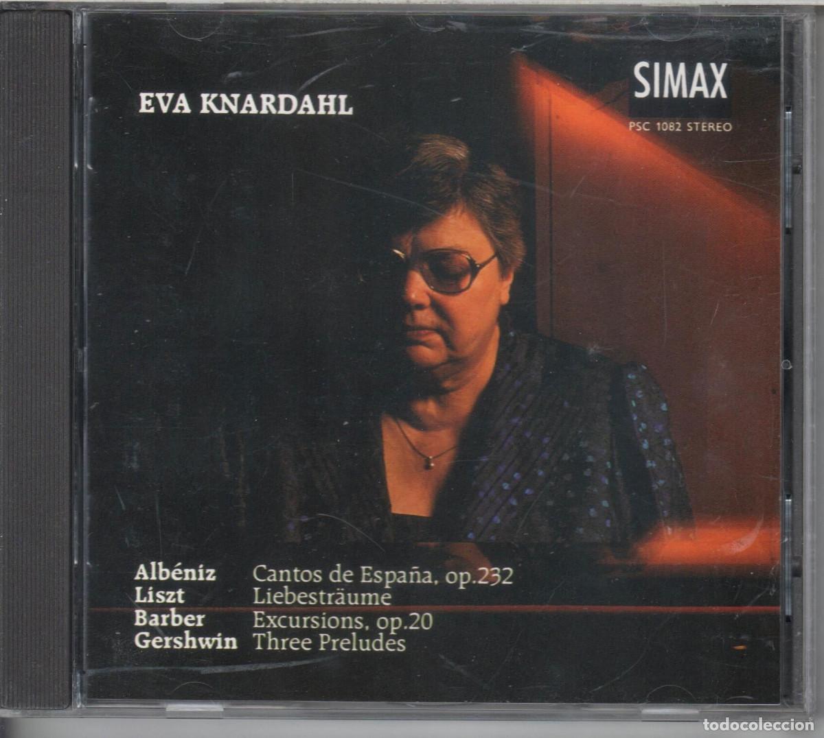 CDs de M&uacute;sica: Eva Knardahl interpreta obras de Alb&eacute;niz, Barber, Liszt y Gershwin Nuevo precintado