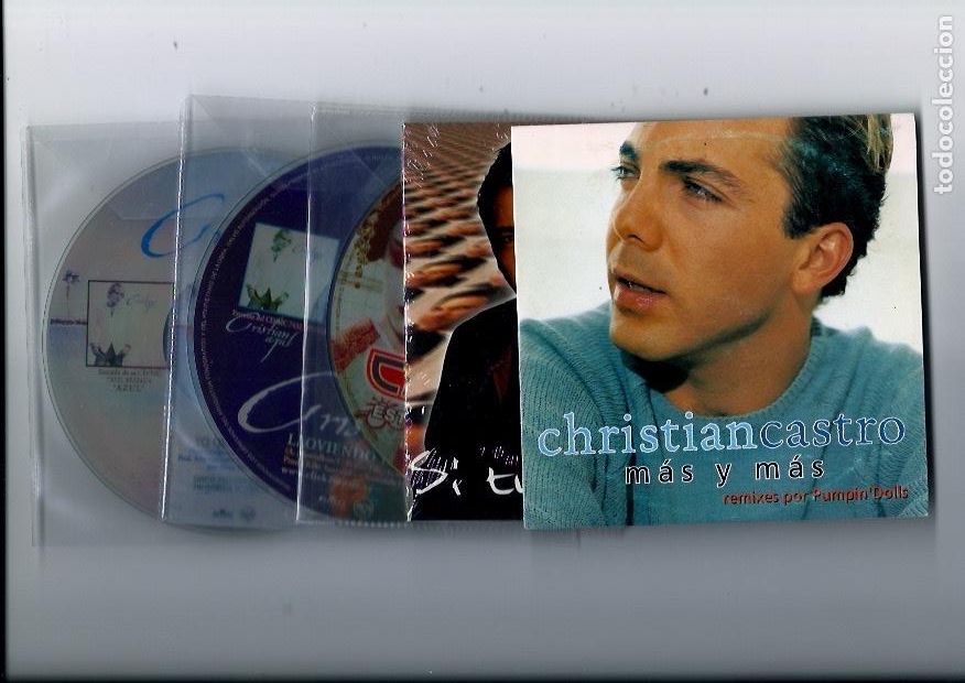 CD de M&uacute;sica: CRISTIAN. Ese loco que me mira. Si tu me amaras. Mas y mas. Lloviendo estrellas........ (5 cd sigle)