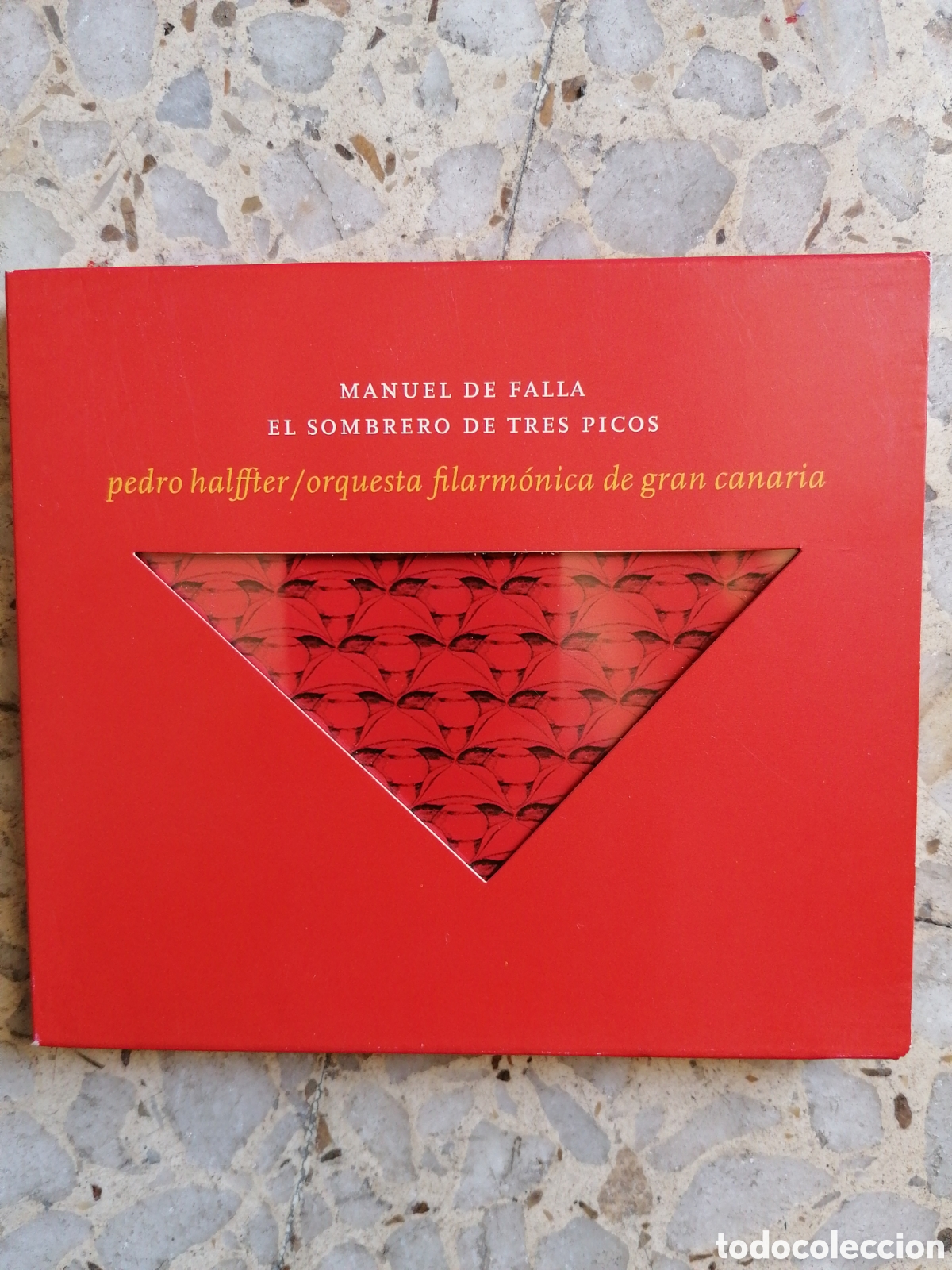 CDs de M&uacute;sica: CD MANUEL DE FALLA EL SOMBRERO DE TRES PICOS PEDRO HALFFTER ORQUESTA DE GRAN CANARIAS 2007