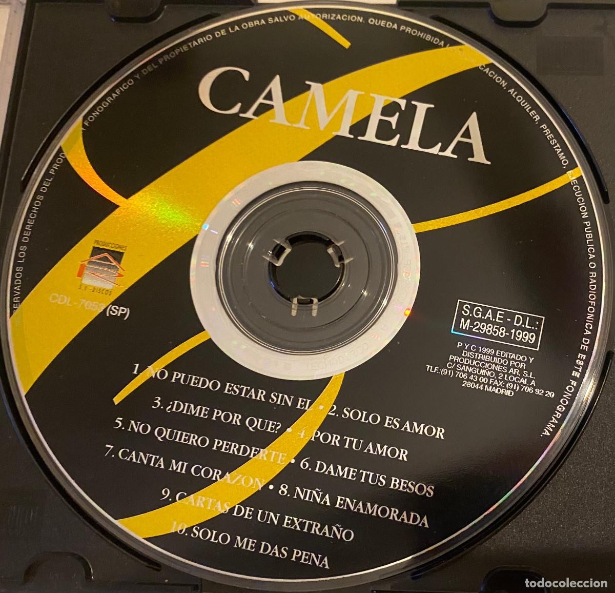 CDs de M&uacute;sica: 'No puedo estar sin &eacute;l', de Camela. Tecno-Rumba. 10 temas. 1999. Caja fina sin car&aacute;tula.