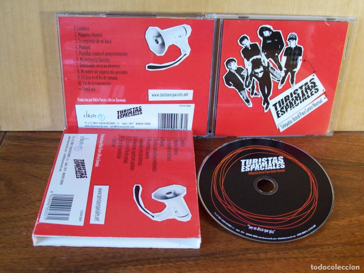 CDs de M&uacute;sica: TURISTAS ESPACIALES - TELEPATIA ASTRAL PARA GENTE NORMAL - CD CON ESTUCHE CARTON