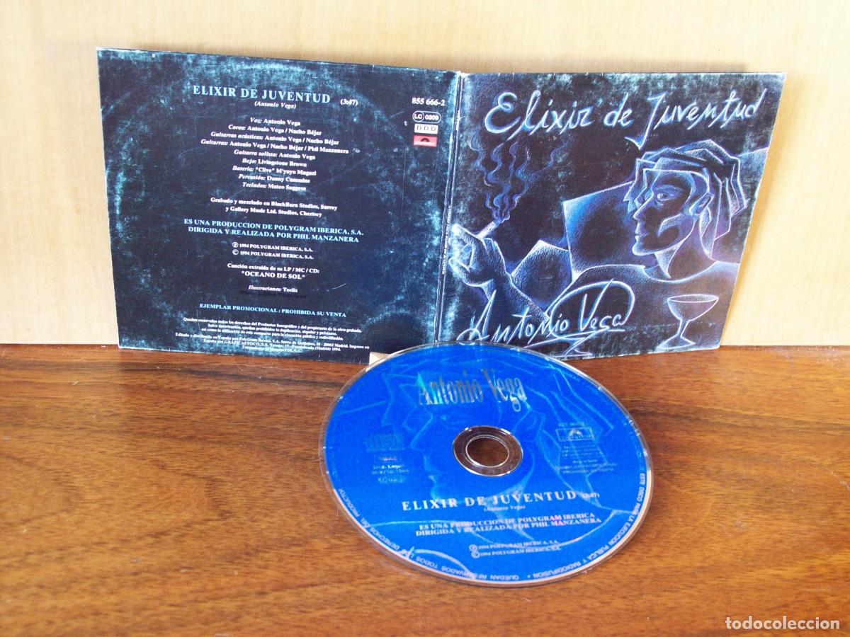 CDs de m&uacute;sica: ANTONIO VEGA - ELIXIR DE JUVENTUD - CD EN SOBRE DE CARTON - Foto 1