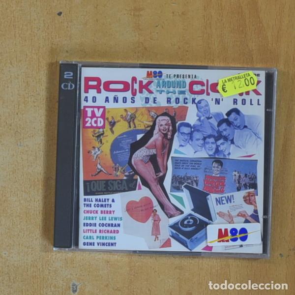 CDs de M&uacute;sica: VARIOS - ROCK AROUND CLOCK 40 A&Ntilde;OS DE ROCK N ROLL - CD