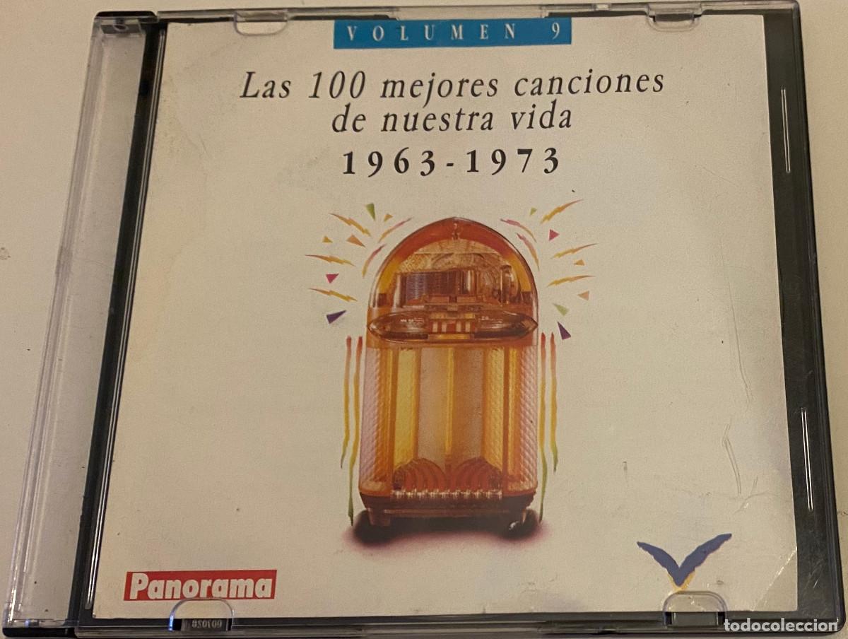 CD di Musica: 'Las 100 mejores canciones de nuestra vida 1963-1973 - Vol. 9'. Varios. 12 temas. Caja fina slim.