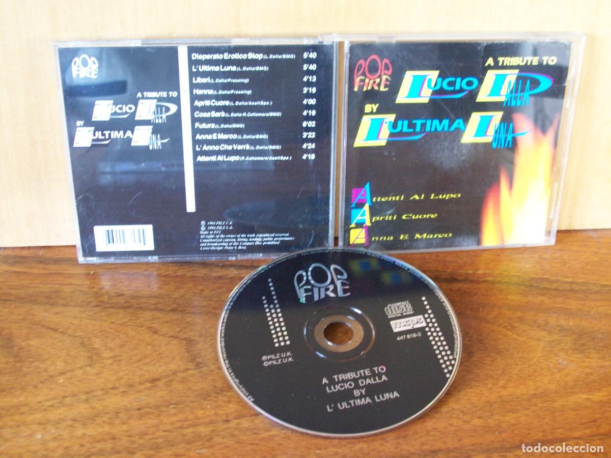 CDs de M&uacute;sica: TRIBUTE TO LUCIO DALLA - BY ULTIMA LUNA - CD