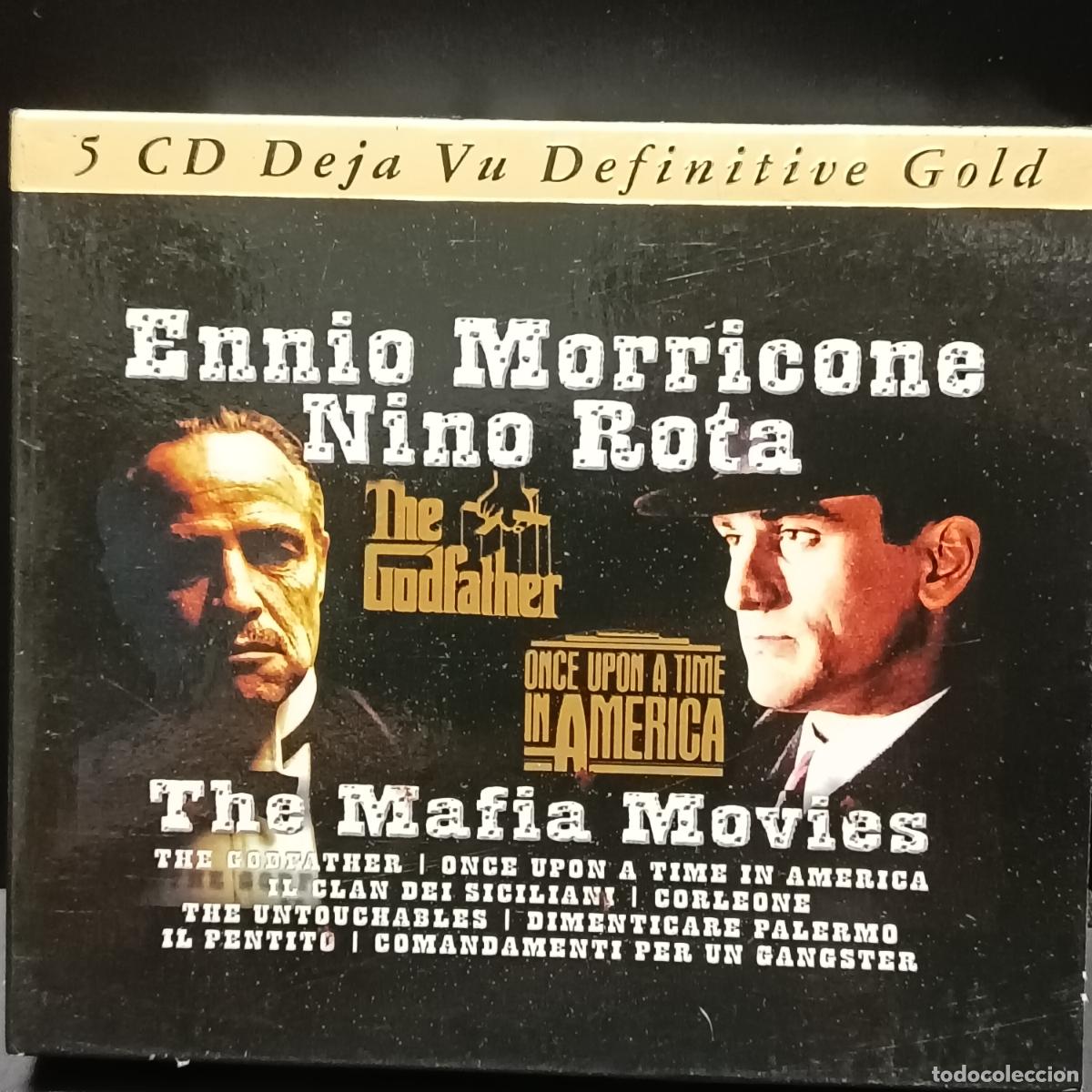 CD di Musica: ENNIO MORRICONE & NINO ROTA. 5CDs The Mafia Movies. EL PADRINO I, II y III, ONCE UPON A...