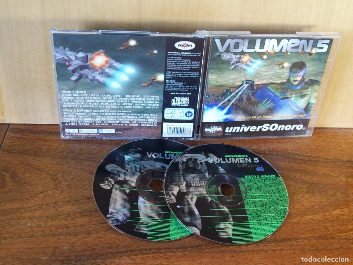 CDs de M&uacute;sica: UNIVERSONORO - VO&Ntilde;UMEN 5 - DOBLE CD