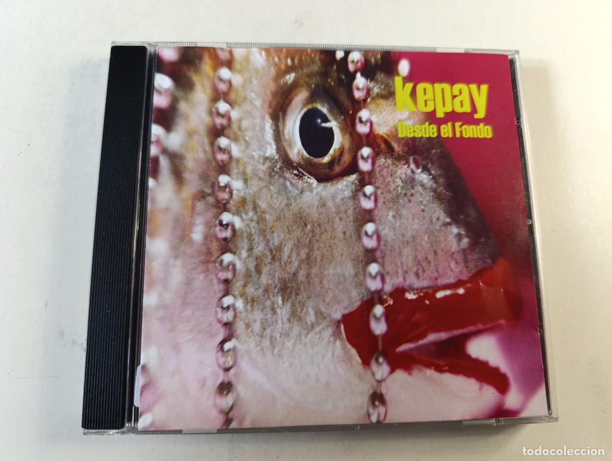 CDs de M&uacute;sica: KEPAY 'Desde El Fondo' CD &Aacute;lbum 2004 Carlos Garc&iacute;a-Vaso (Azul y Negro) Reggae Ska