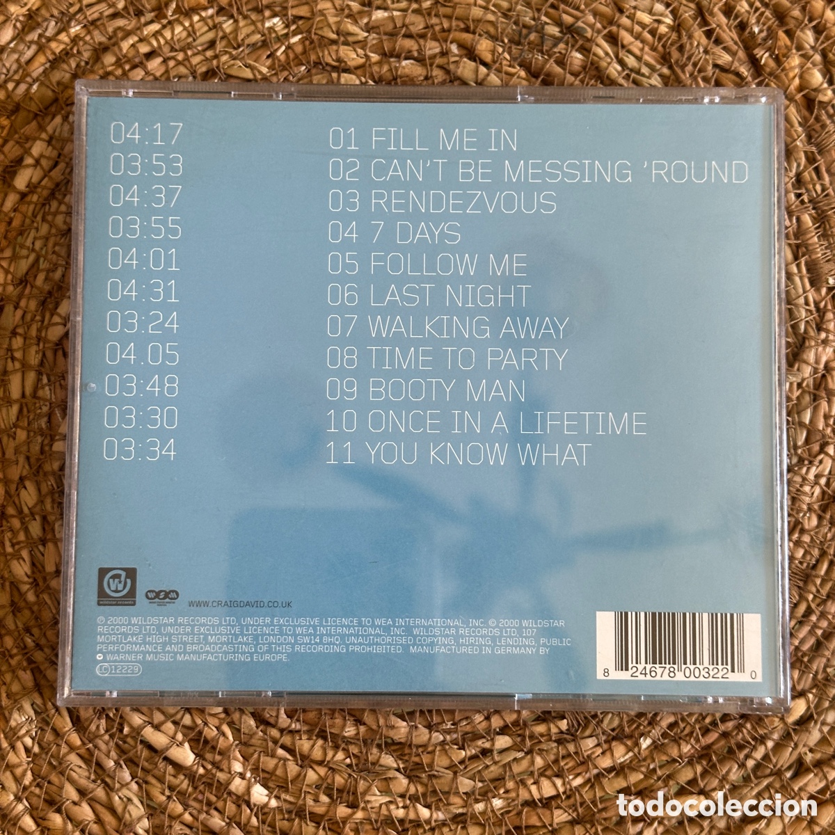 CDs de m&uacute;sica: Craig David - Born To Do It - Foto 2