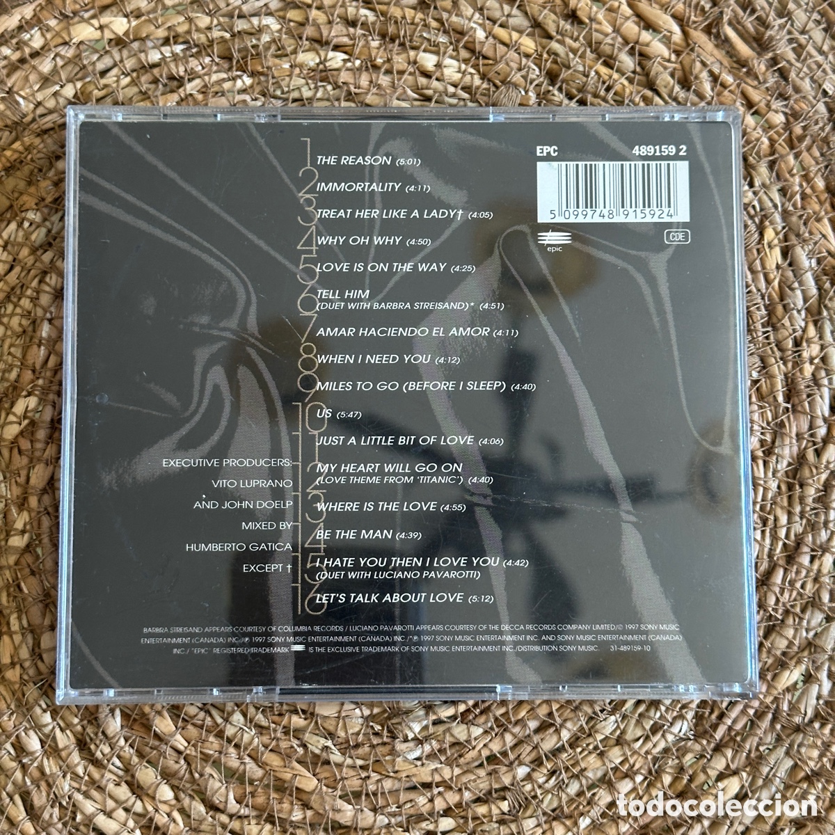 CDs de m&uacute;sica: Celine Dion - Lets Talk About Love Cd - Foto 2