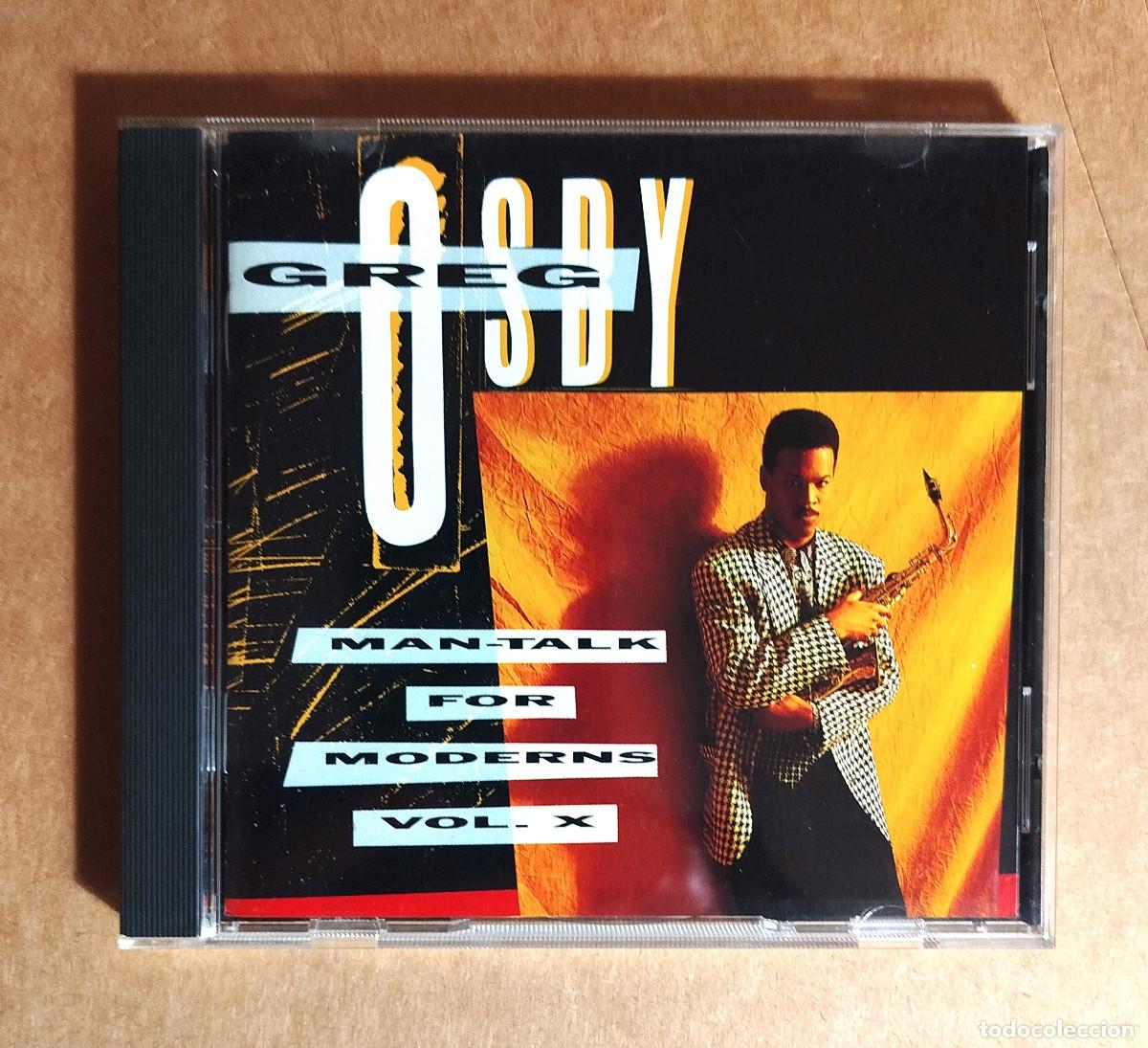 CDs de M&uacute;sica: GREG OSBY - MAN-TALK FOR MODERNS VOL. X - 1990