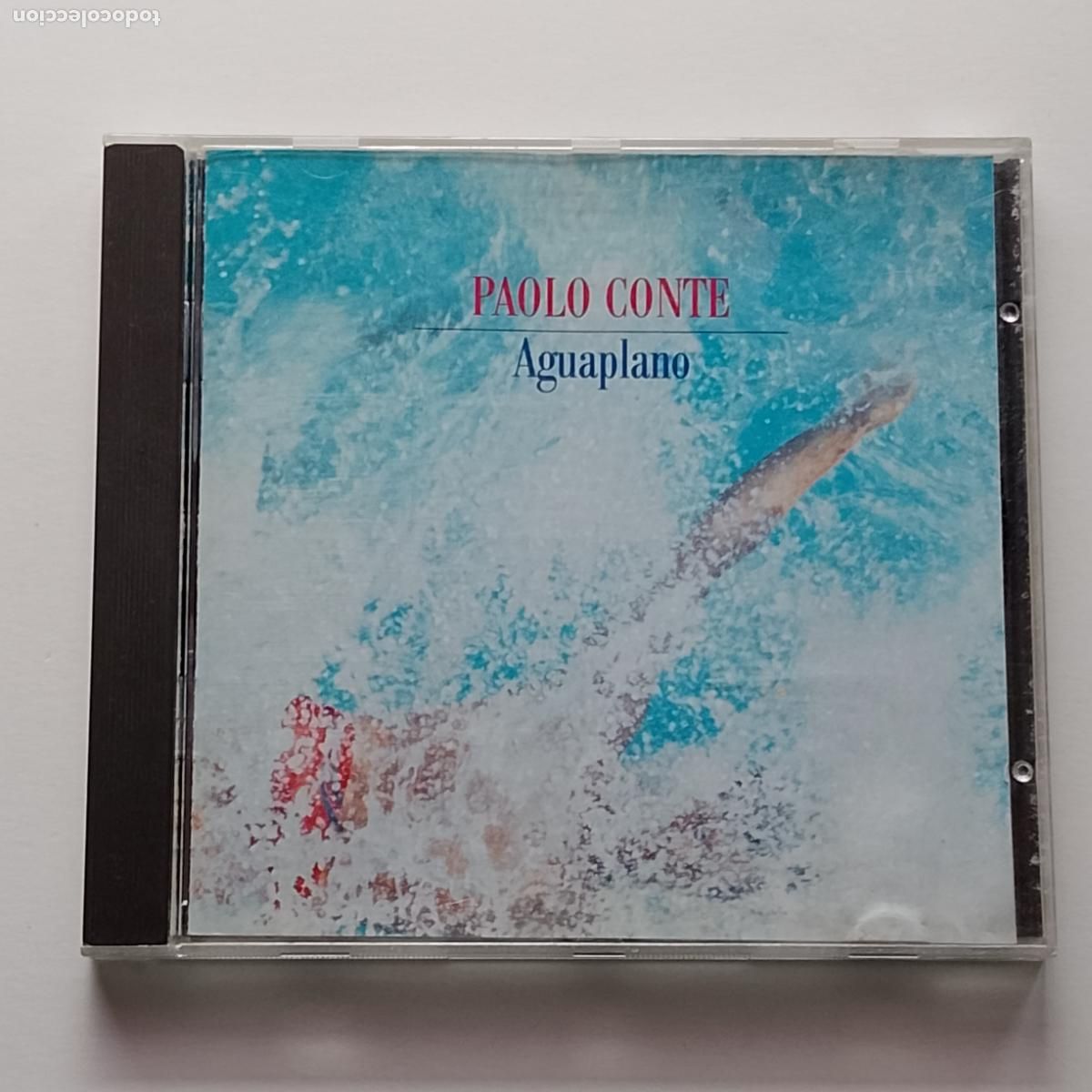 CDs de M&uacute;sica: Paolo Conte-Aguaplano (CD CGD) reed. clasico 1987. Tom Waits, Mina, Adriano Celentano, Patty Pravo.