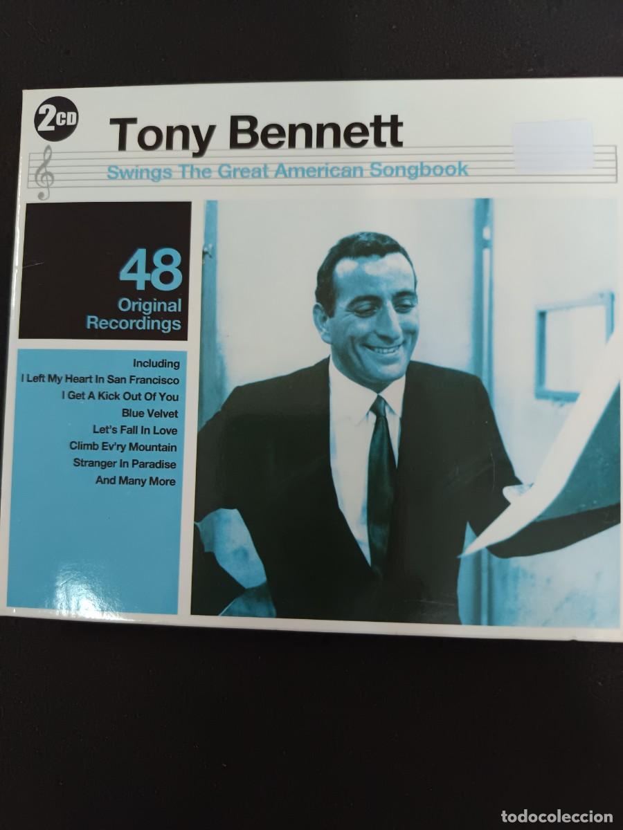 CDs de M&uacute;sica: 2 CD. TONY BENNETT SWINGS THE GREAT AMERICAN SONGBOOK. 48 ORIGINAL RECORDINGS