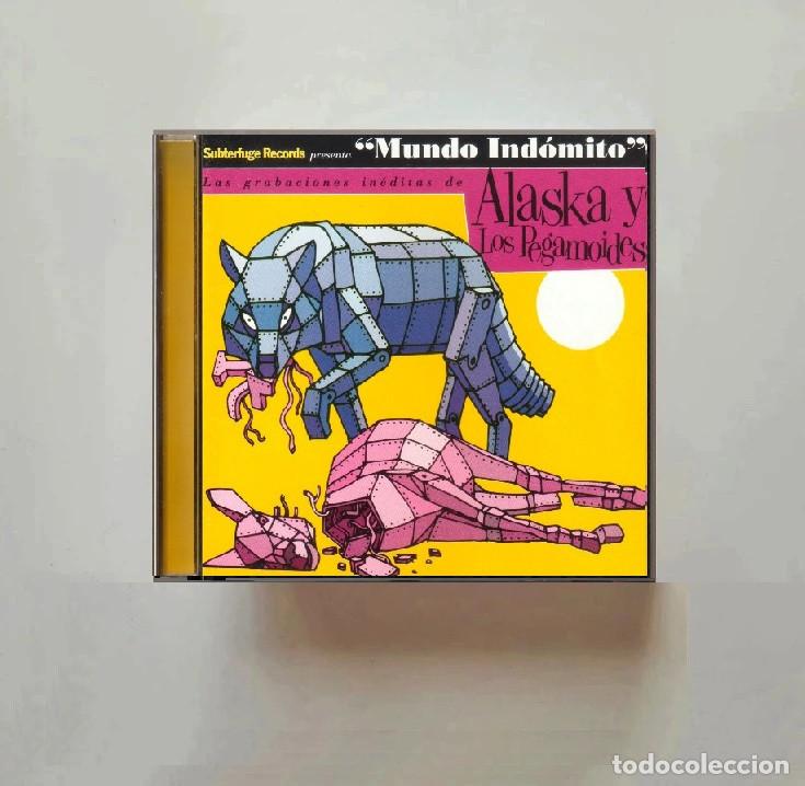 CDs de M&uacute;sica: ALASKA Y LOS PEGAMOIDES. GRABACIONES INEDITAS. MUNDO INDOMITO. CD.