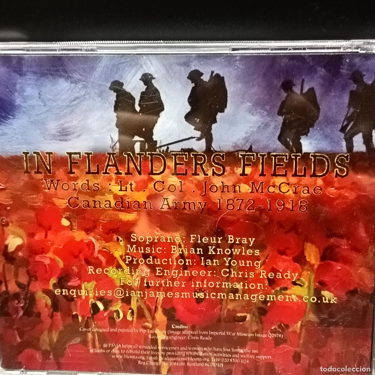 CDs de m&uacute;sica: CD CORO Militar. In Flanders Fields. Fleur Bray - Foto 2